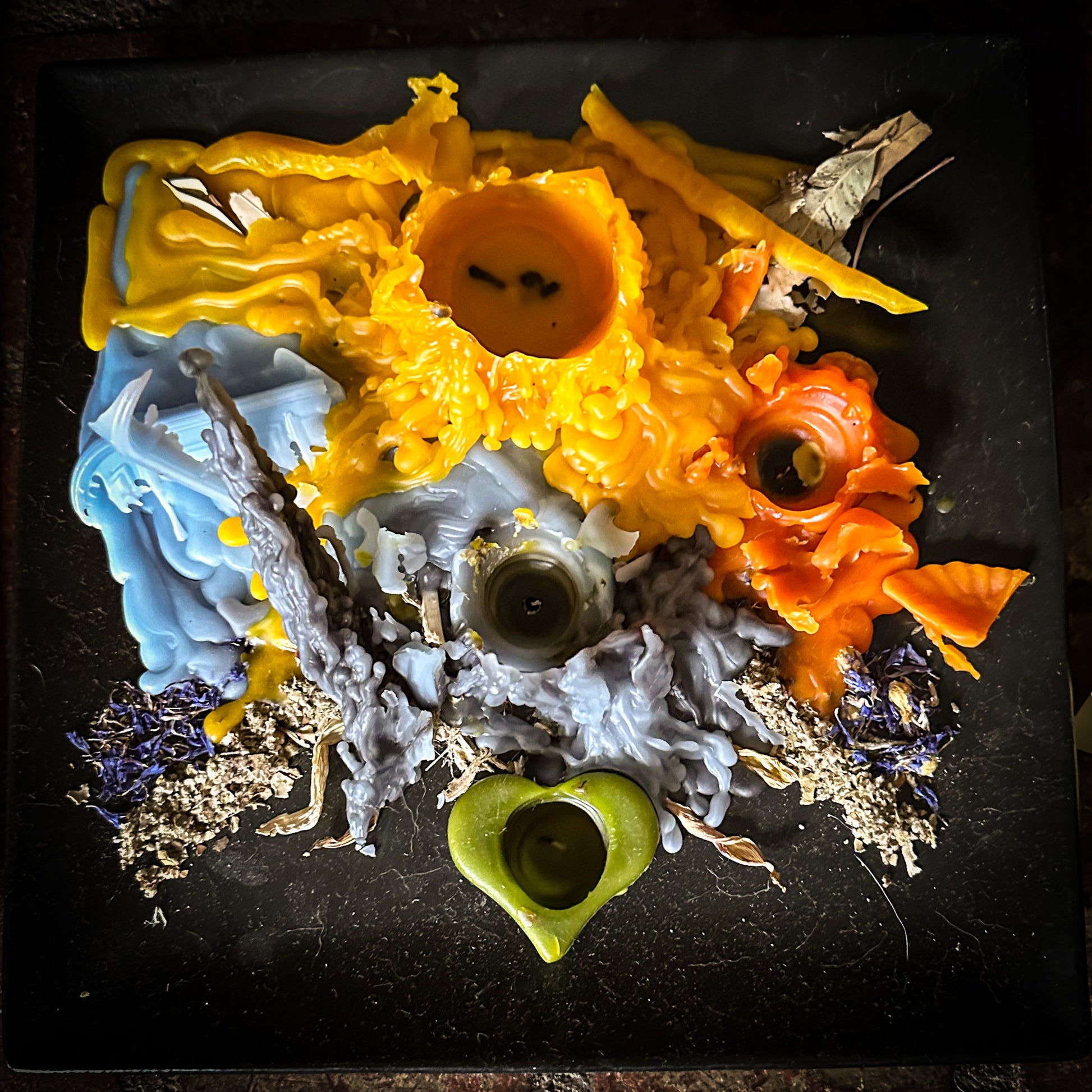 Candle Wax and Flame Reading 