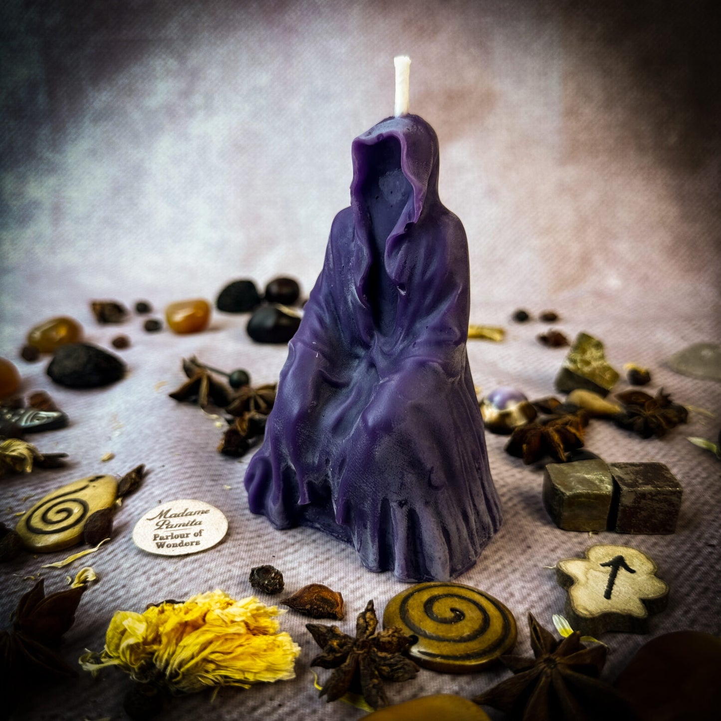 Beeswax Seer Spirit Candle