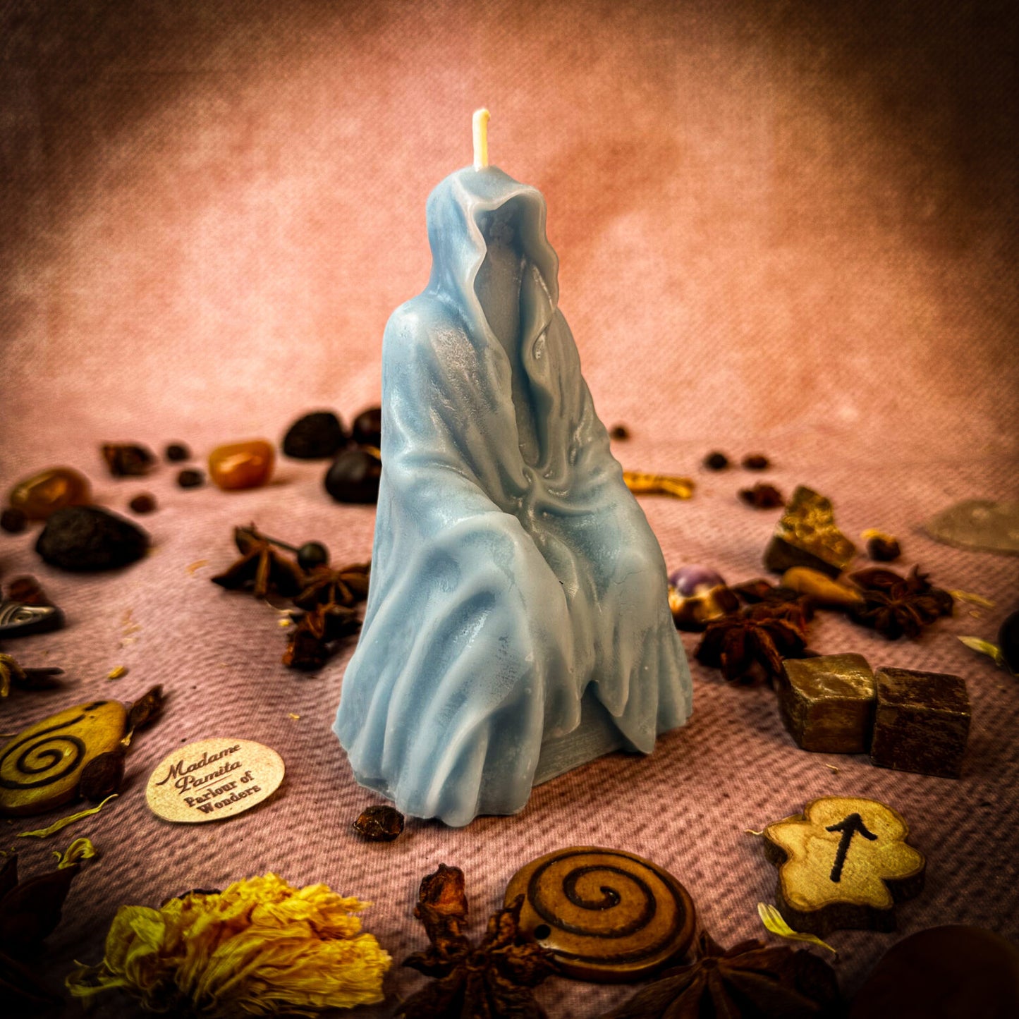 Beeswax Seer Spirit Candle