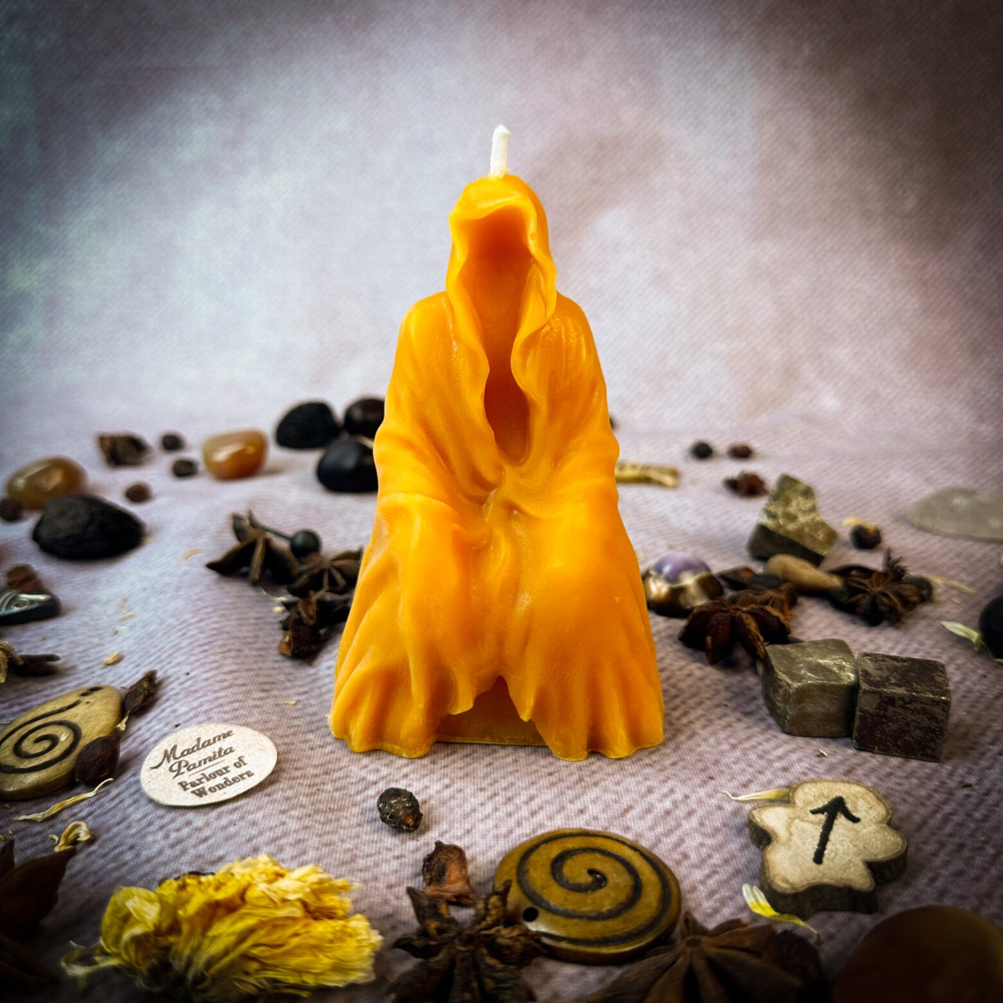 Beeswax Seer Spirit Candle