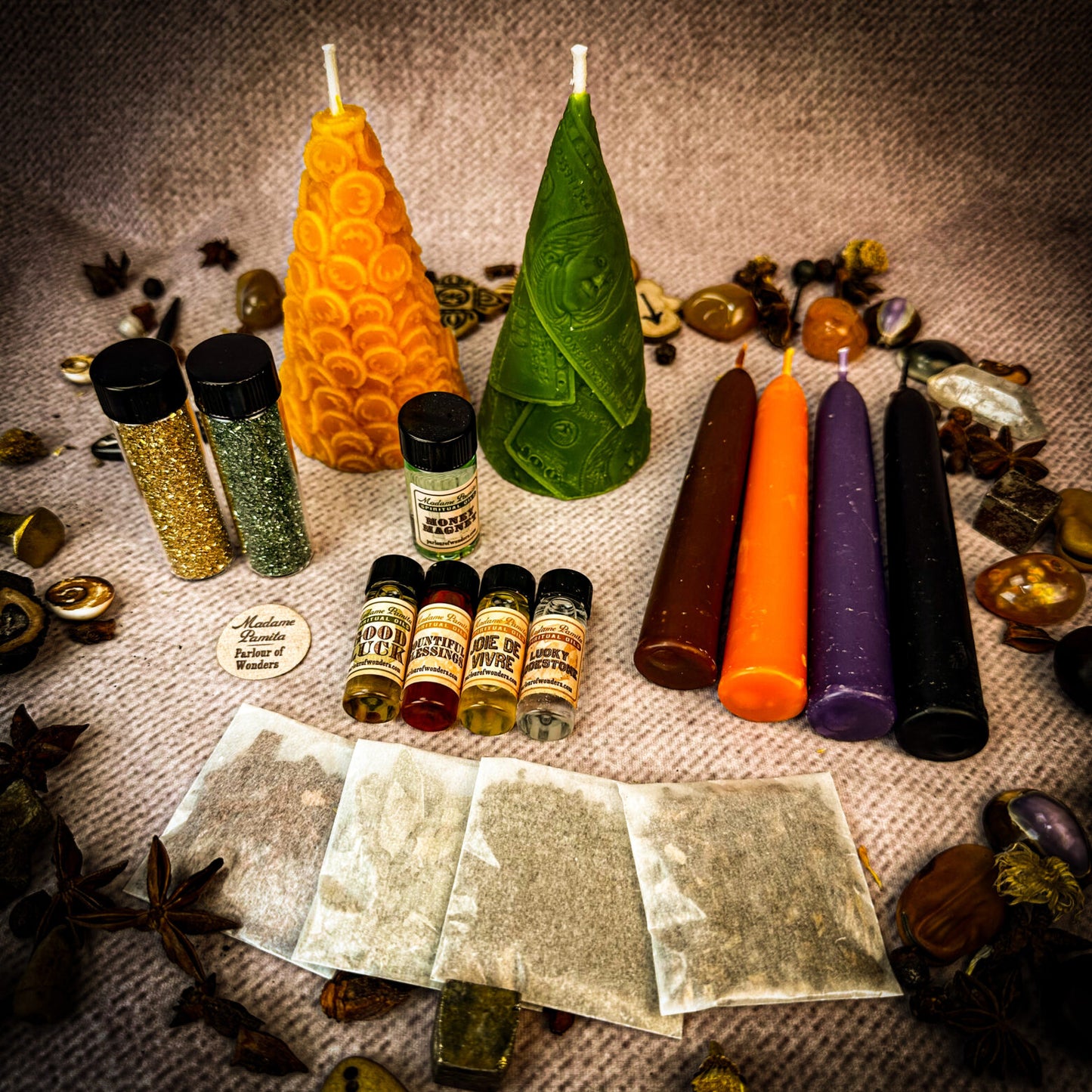 New Moon Candle Spell Kit and Workshop Subscription