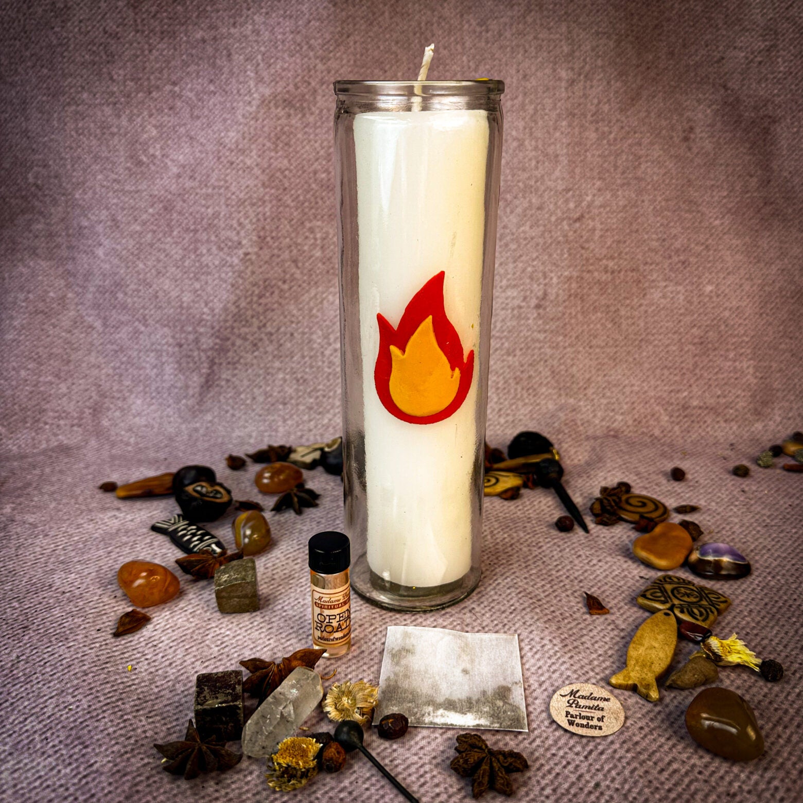 Imbolc Beeswax Sabbat Vigil Candle Kit