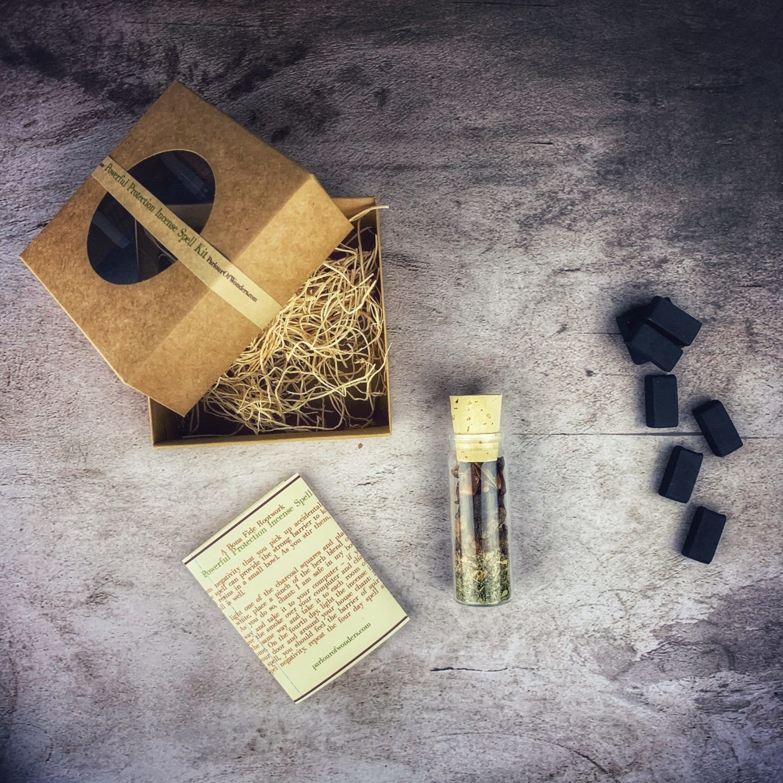 Kit Insenso Powerful Protection Incense Spell Kit - Parlour of Wonders