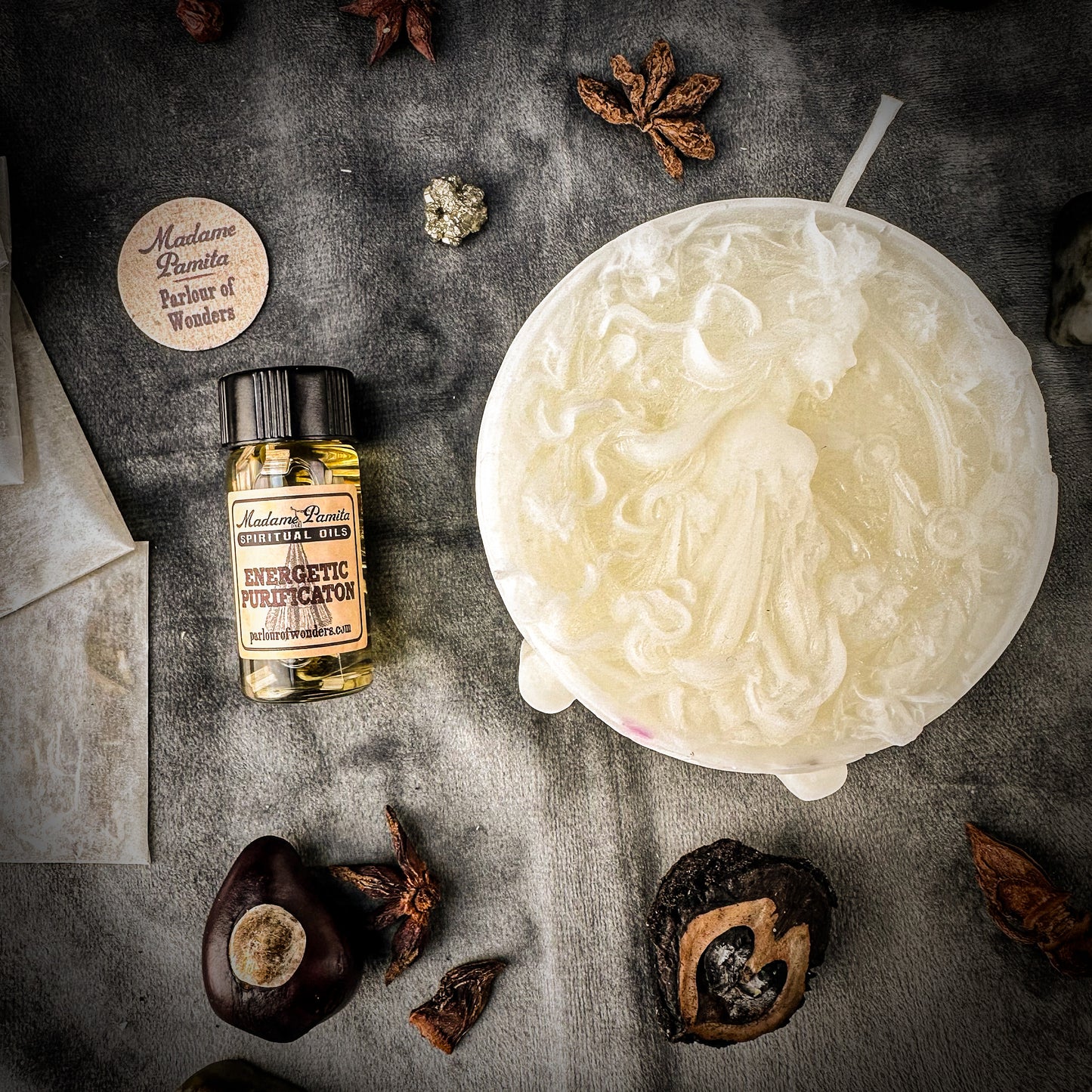 Virgo Power Candle Spell Kit