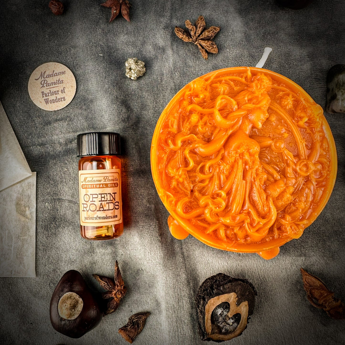 Virgo Power Candle Spell Kit