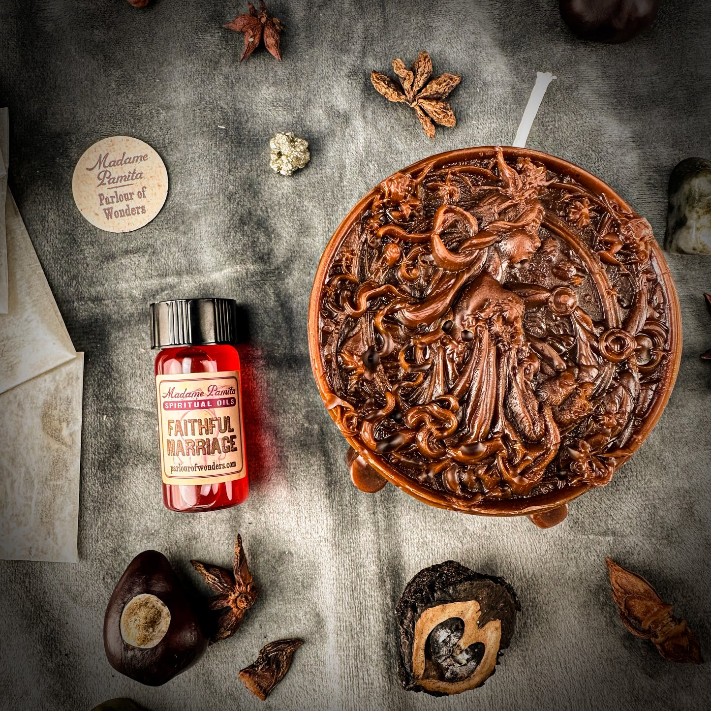 Virgo Power Candle Spell Kit