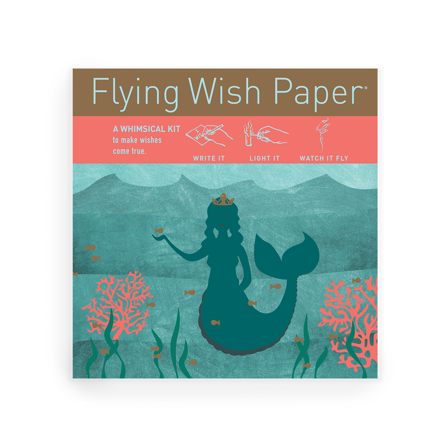 Flying Wish Paper Mermaid Kit