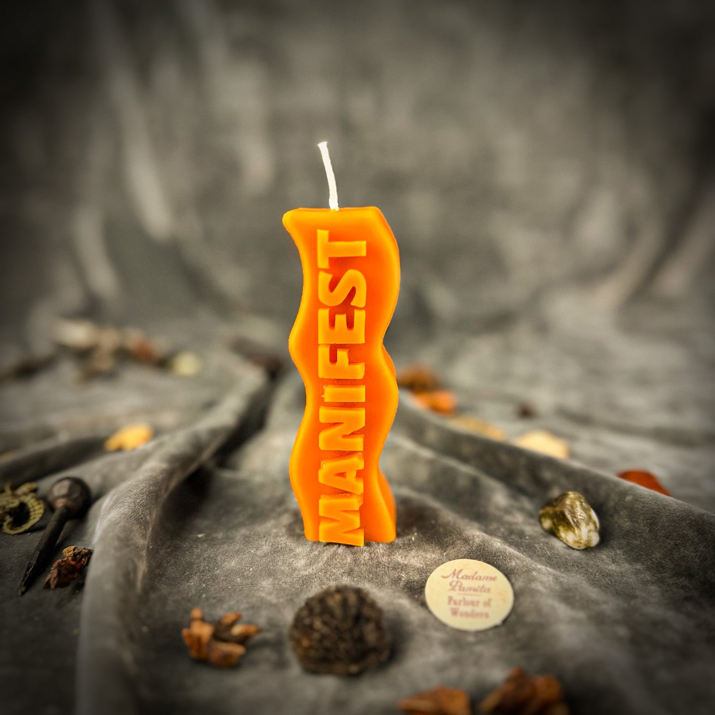 Beeswax Manifest Like a Boss Spell Candle