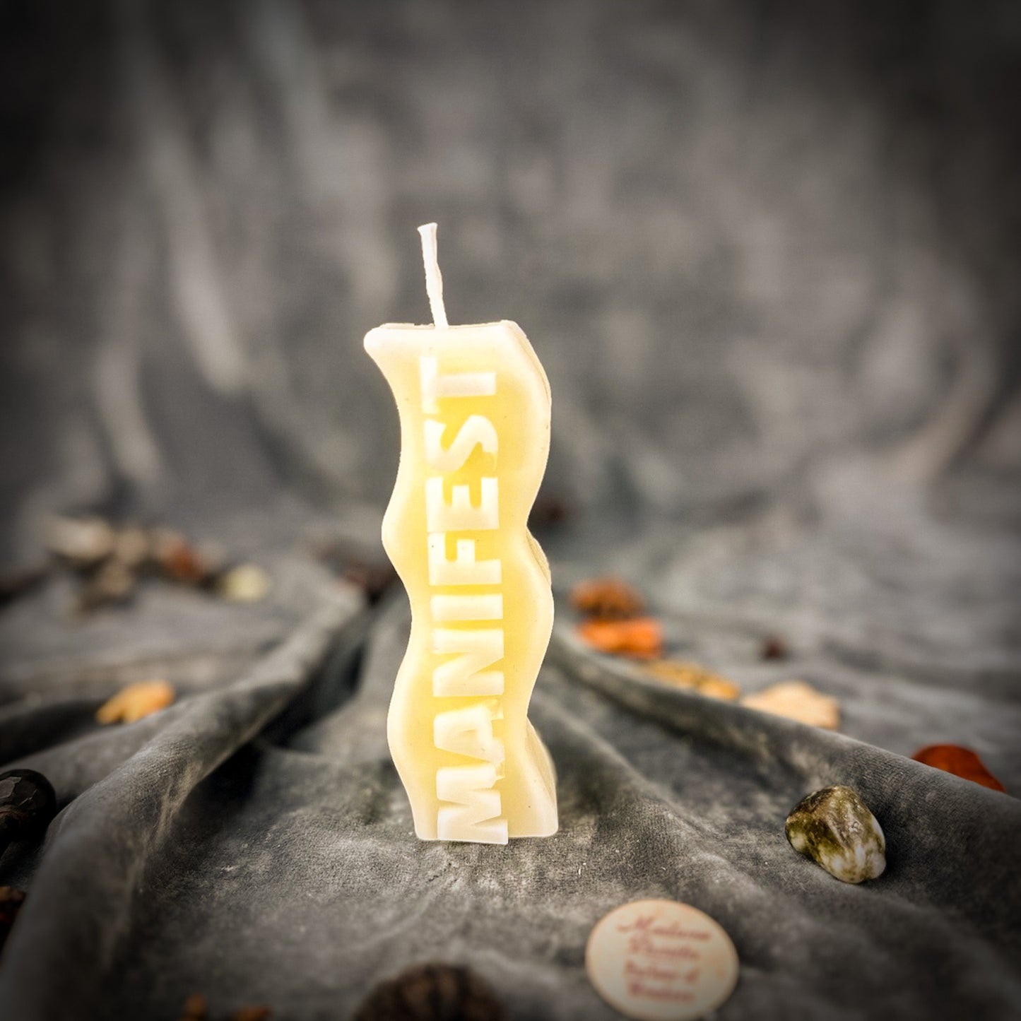 Beeswax Manifest Like a Boss Spell Candle