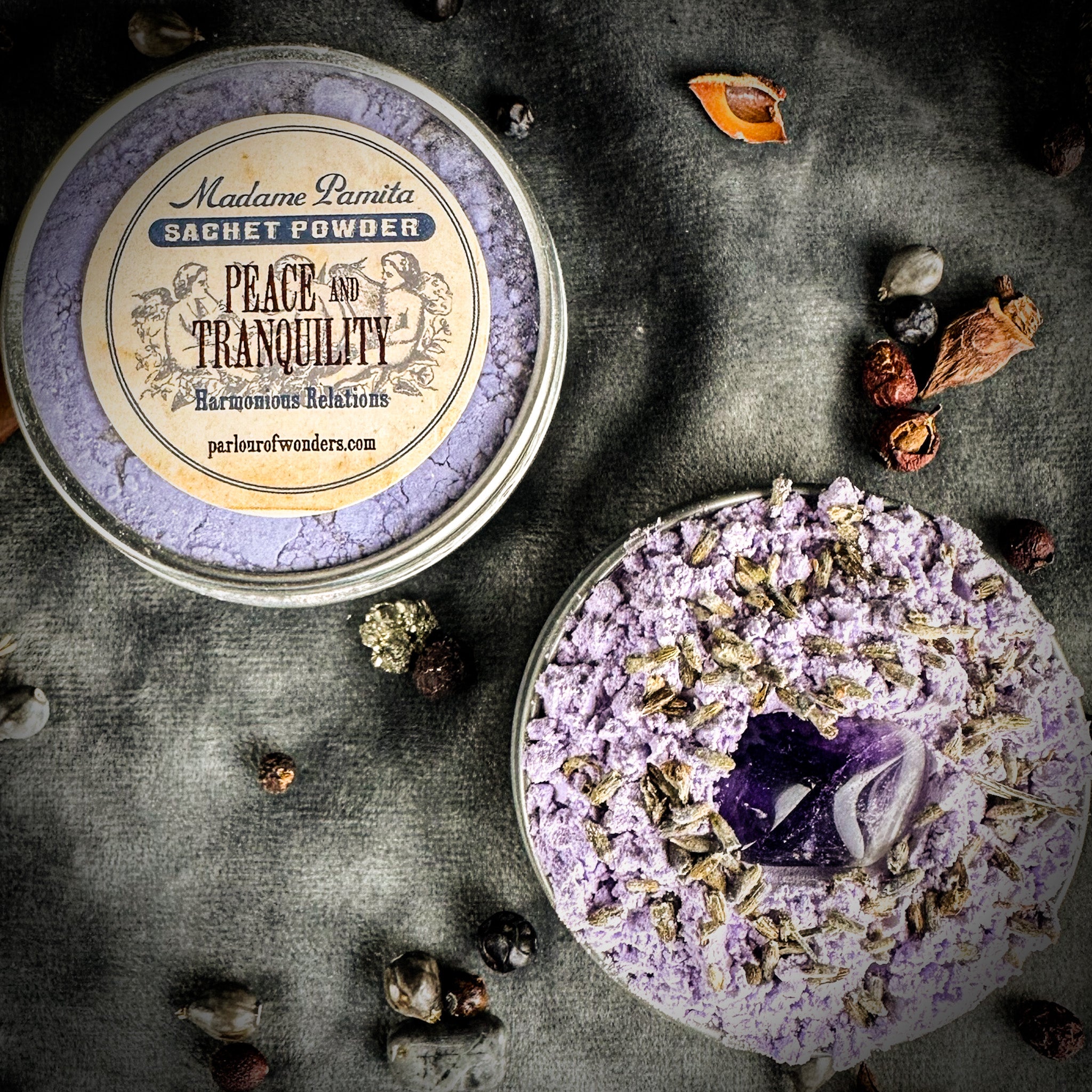 Peace and Tranquility Sachet Powder by Madame Pamita - Parlour of Wonders