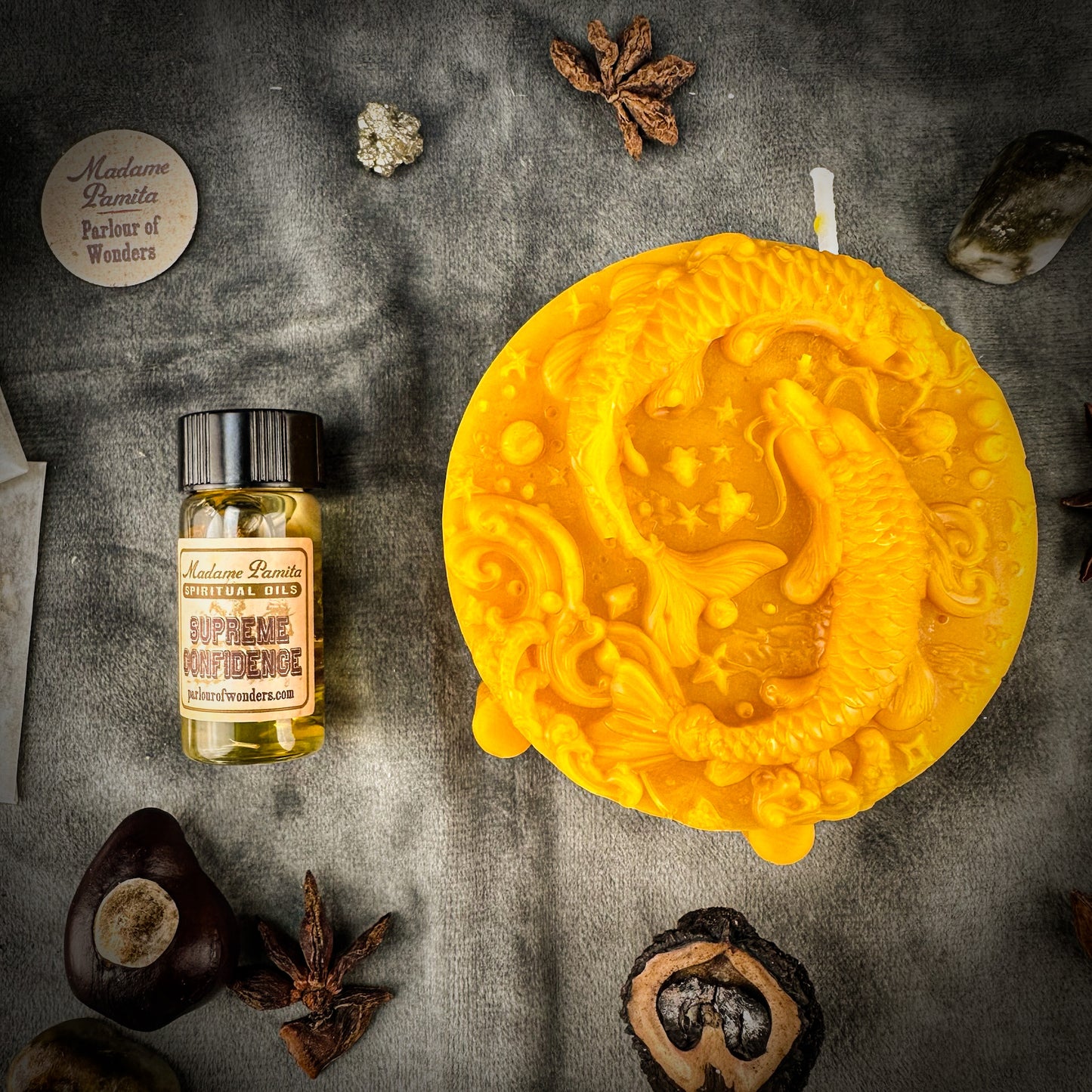 Pisces Power Candle Spell Kit