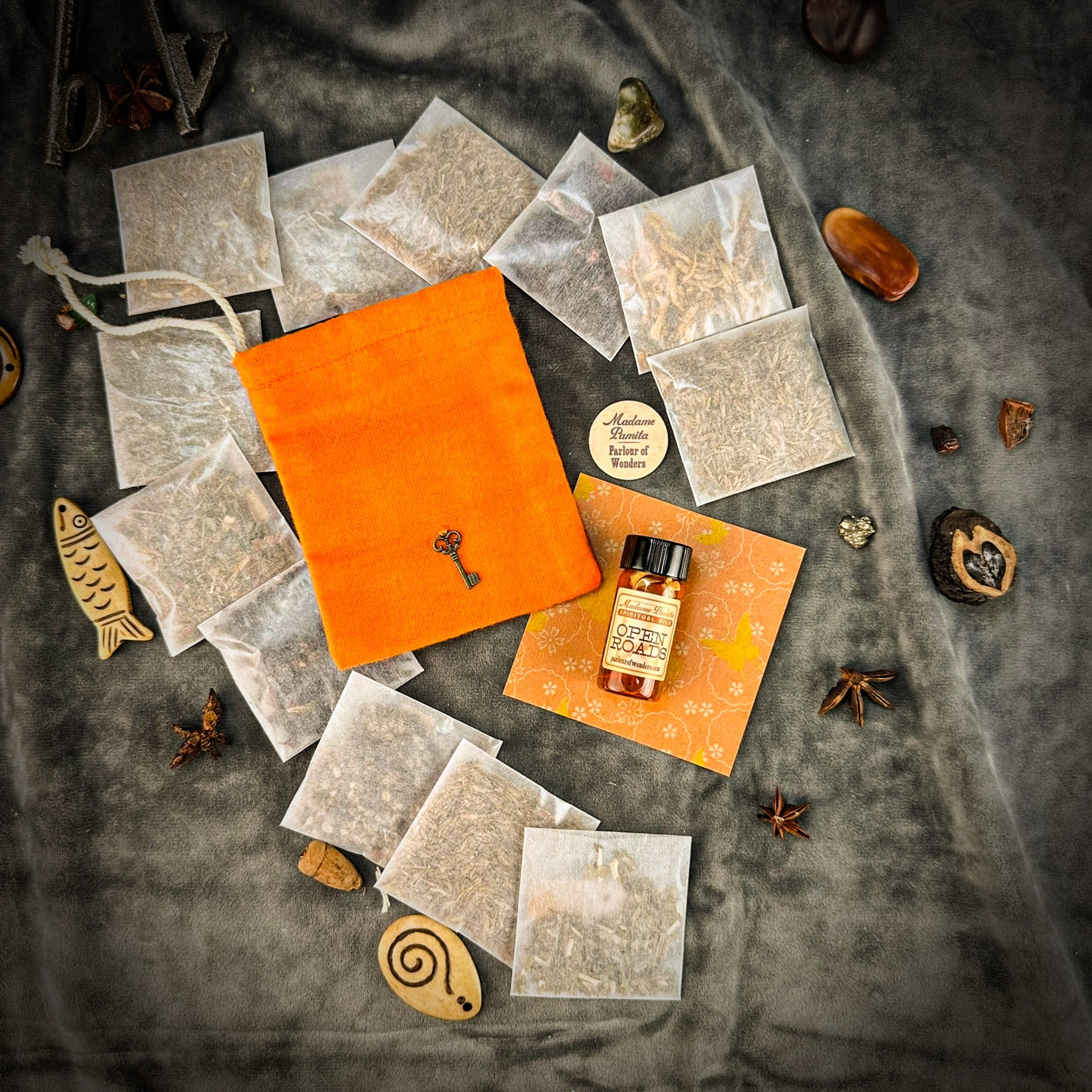 Road Opener Mojo Bag Kit - Triple Strength - Parlour of Wonders