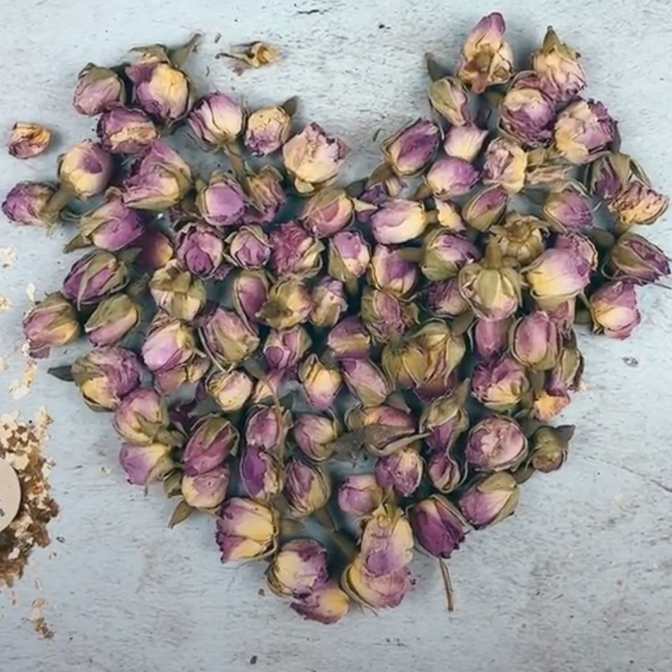 Organic Pink Rose Buds