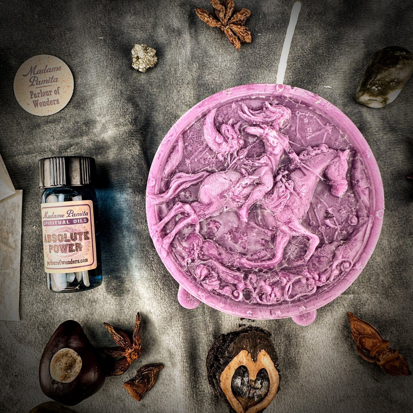 Sagittarius Power Candle Spell Kit - Adventure, Optimism & Wisdom Magic