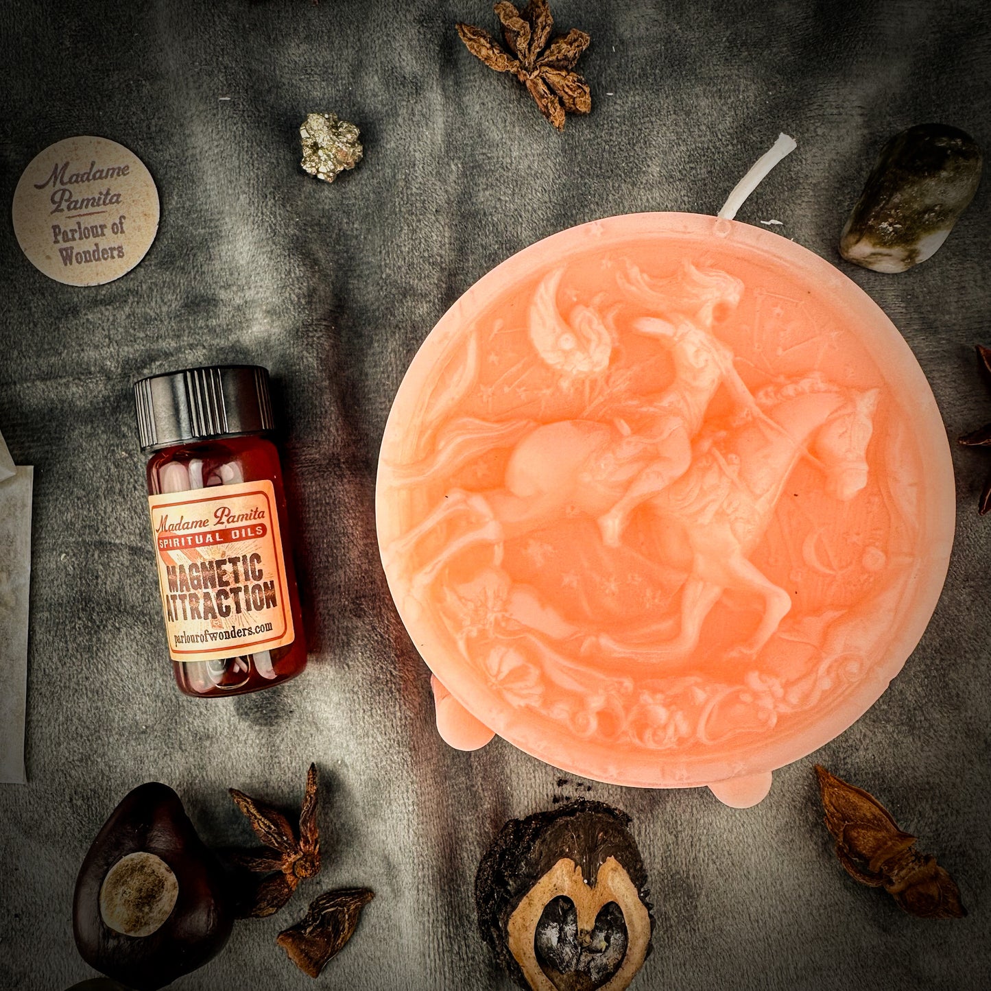 Sagittarius Power Candle Spell Kit - Adventure, Optimism & Wisdom Magic