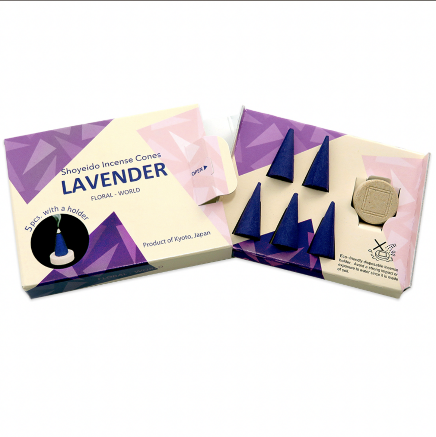 Japanese Lavender Cone Incense