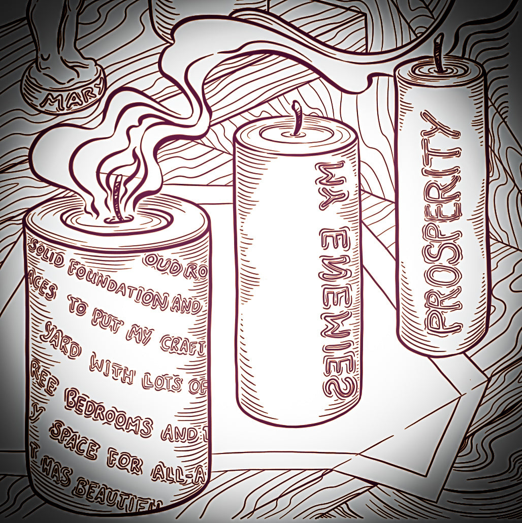 Words, Symbols, and Sigils in Candle Magic - Ostara Sabbat Candle Magic Workshop