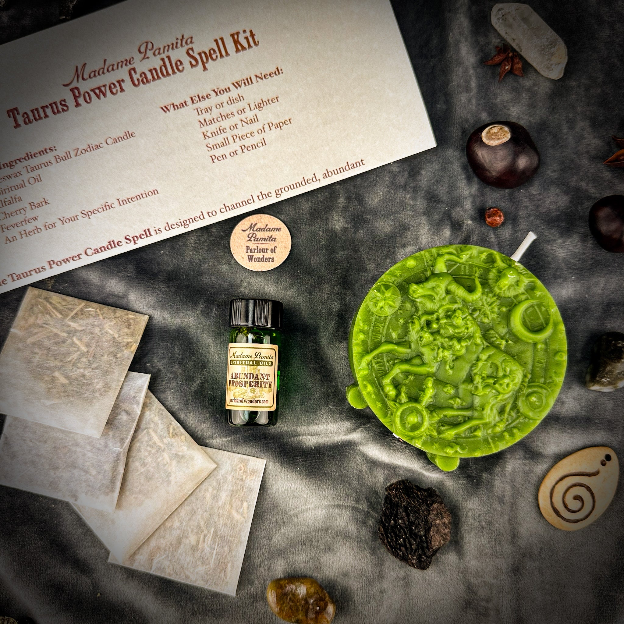 Spiritual Sachets and Powders for Magic Witchcraft Spells - Parlour of ...
