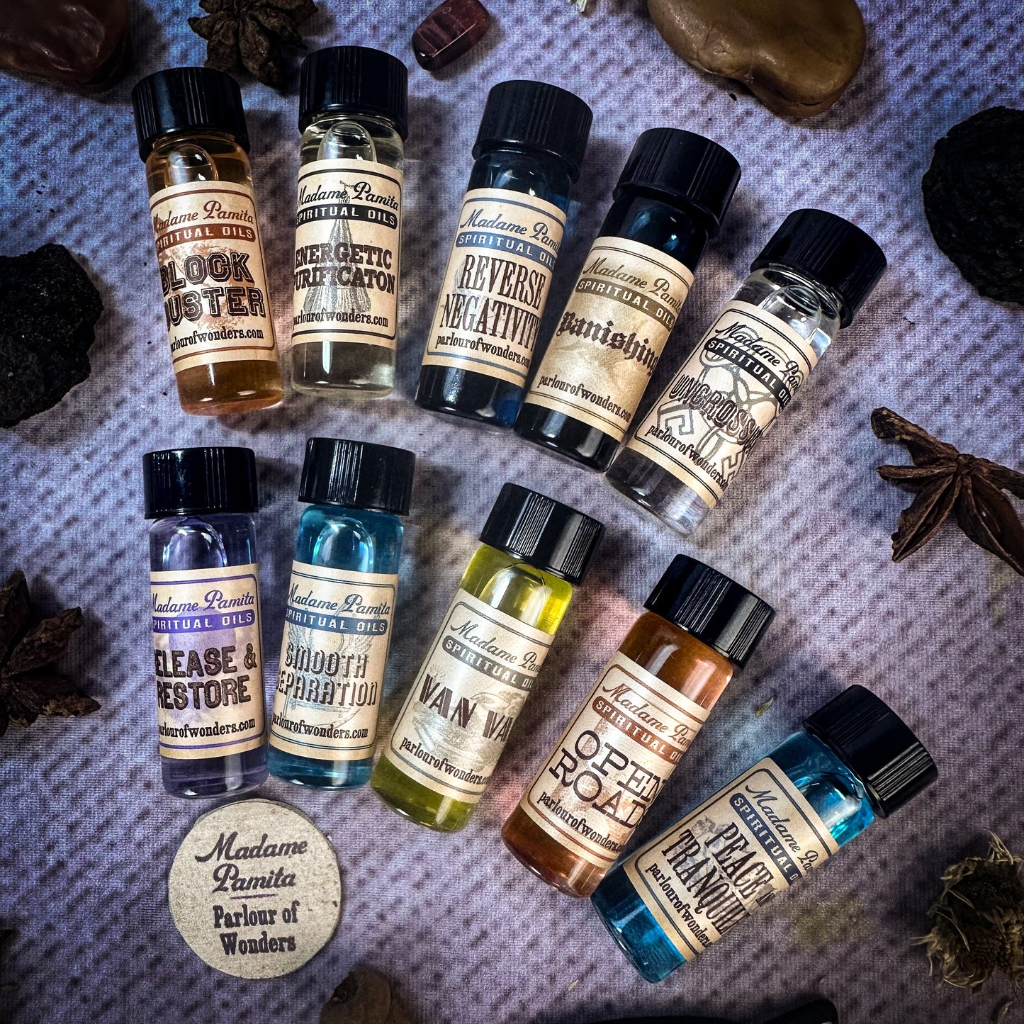 Spiritual Oil Variety Pack: Cleansing Magic