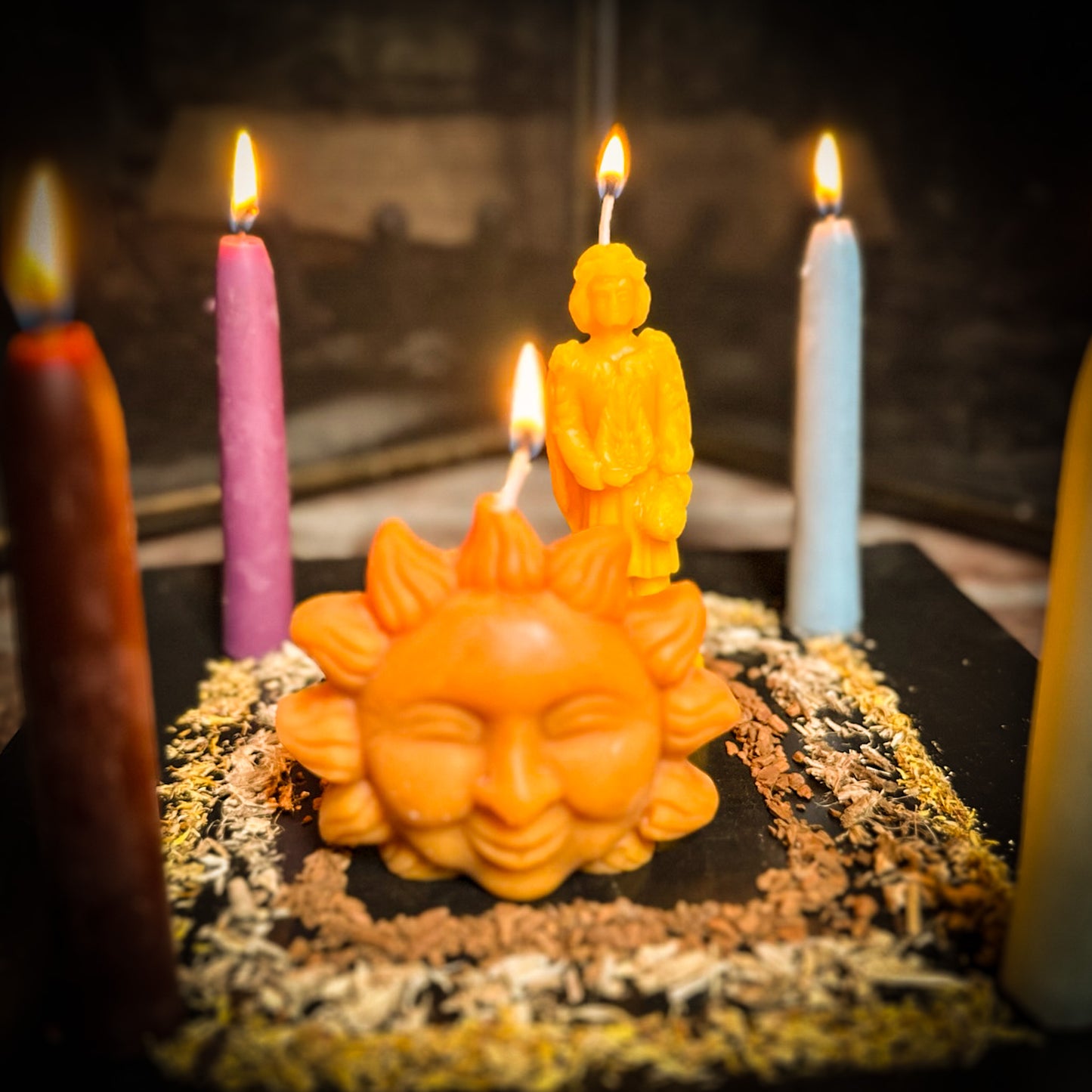 April Aries New Moon Yarilo Success Candle Spell