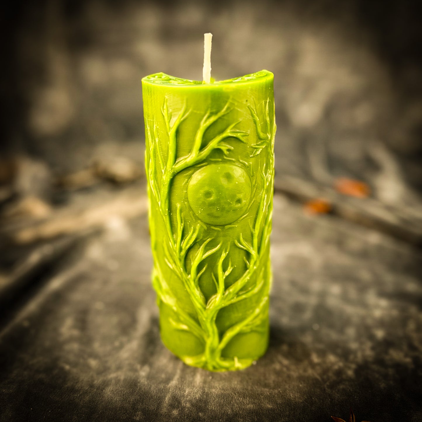 Beeswax 30 Day Moon Phase Spell Candle