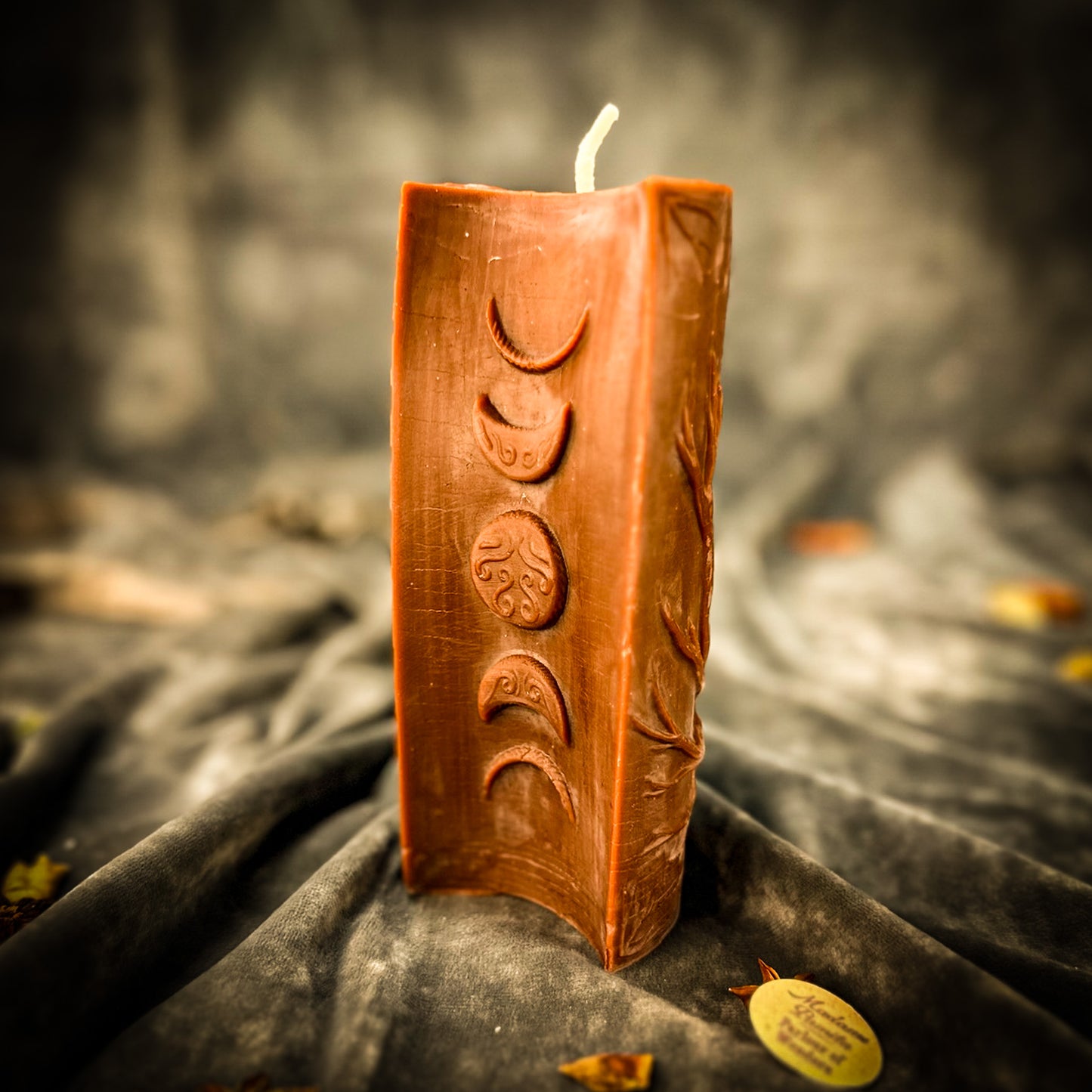 Beeswax 30 Day Moon Phase Spell Candle