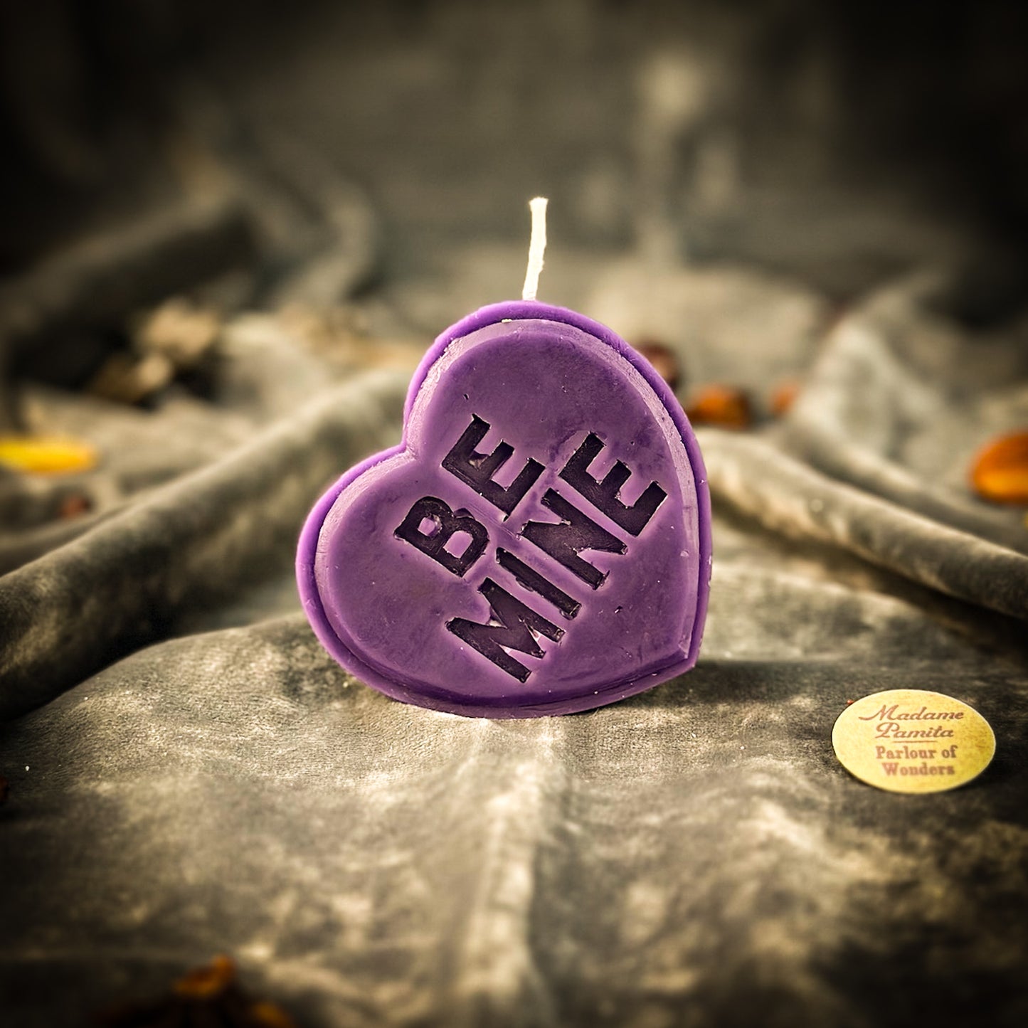 Purple Be Mine Candle
