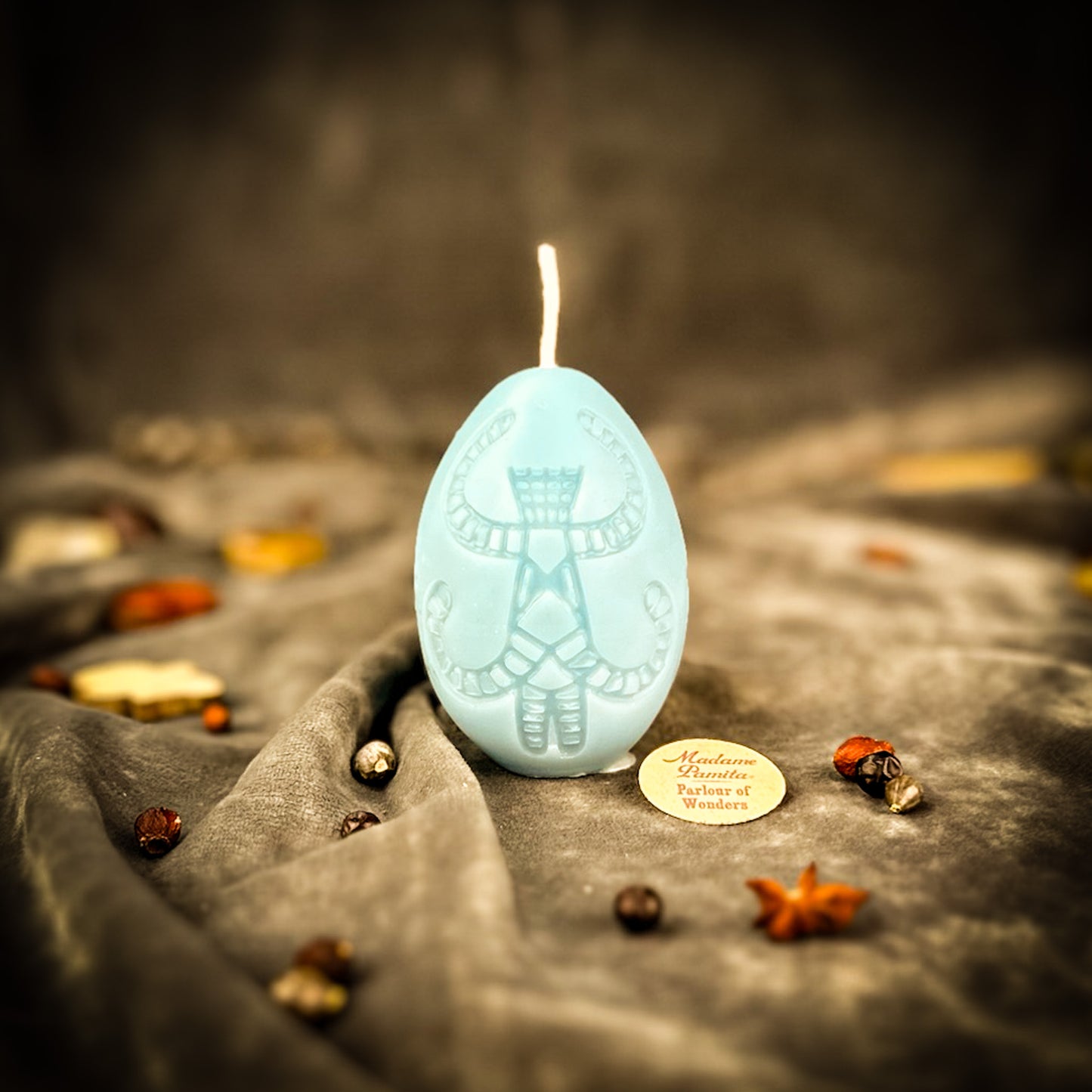 Berehynia Mother Goddess Pysanka Candle Spell Kit - Divine Feminine & Protection Magic