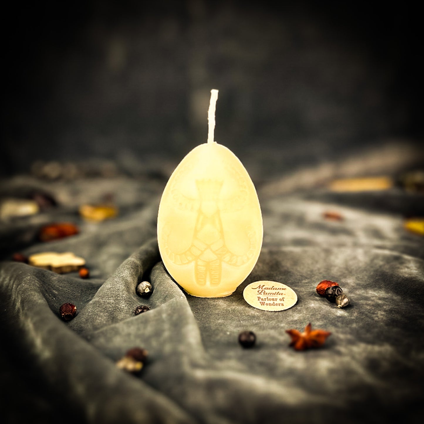 Berehynia Mother Goddess Pysanka Candle Spell Kit - Divine Feminine & Protection Magic