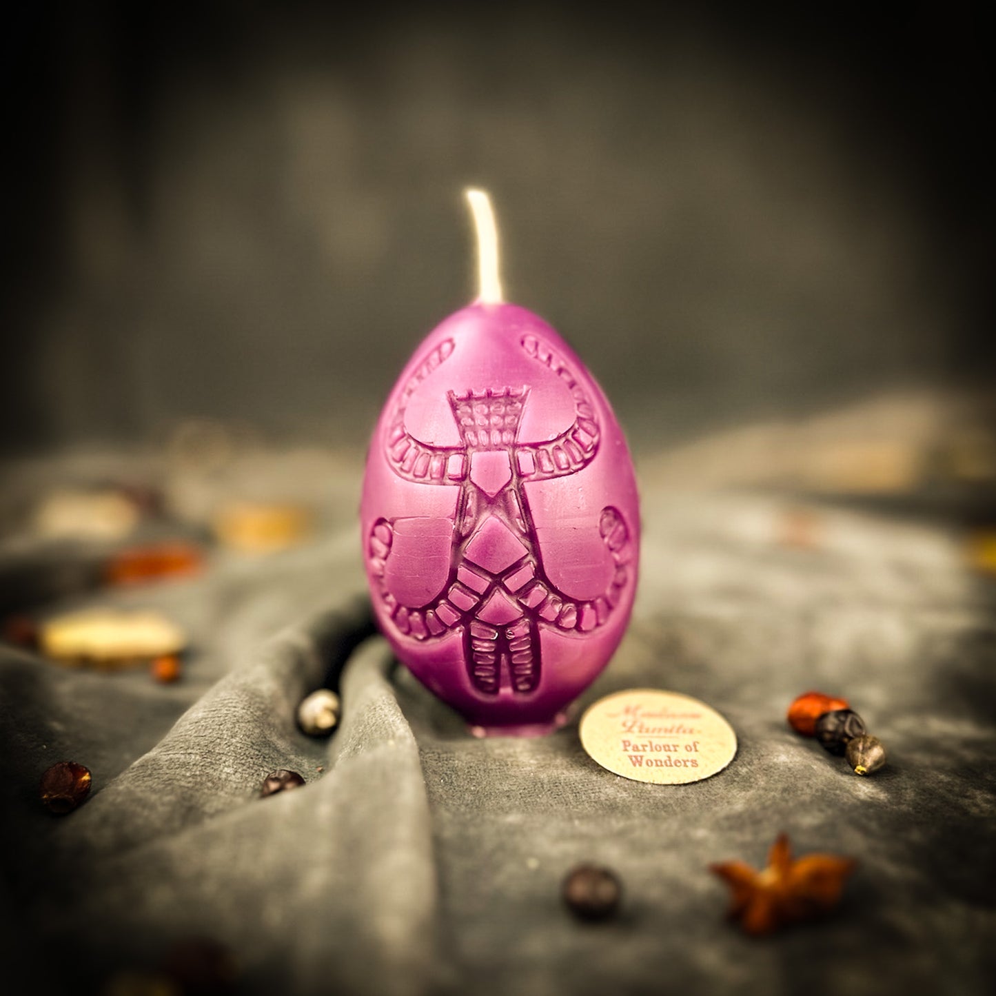 Berehynia Mother Goddess Pysanka Candle Spell Kit - Divine Feminine & Protection Magic