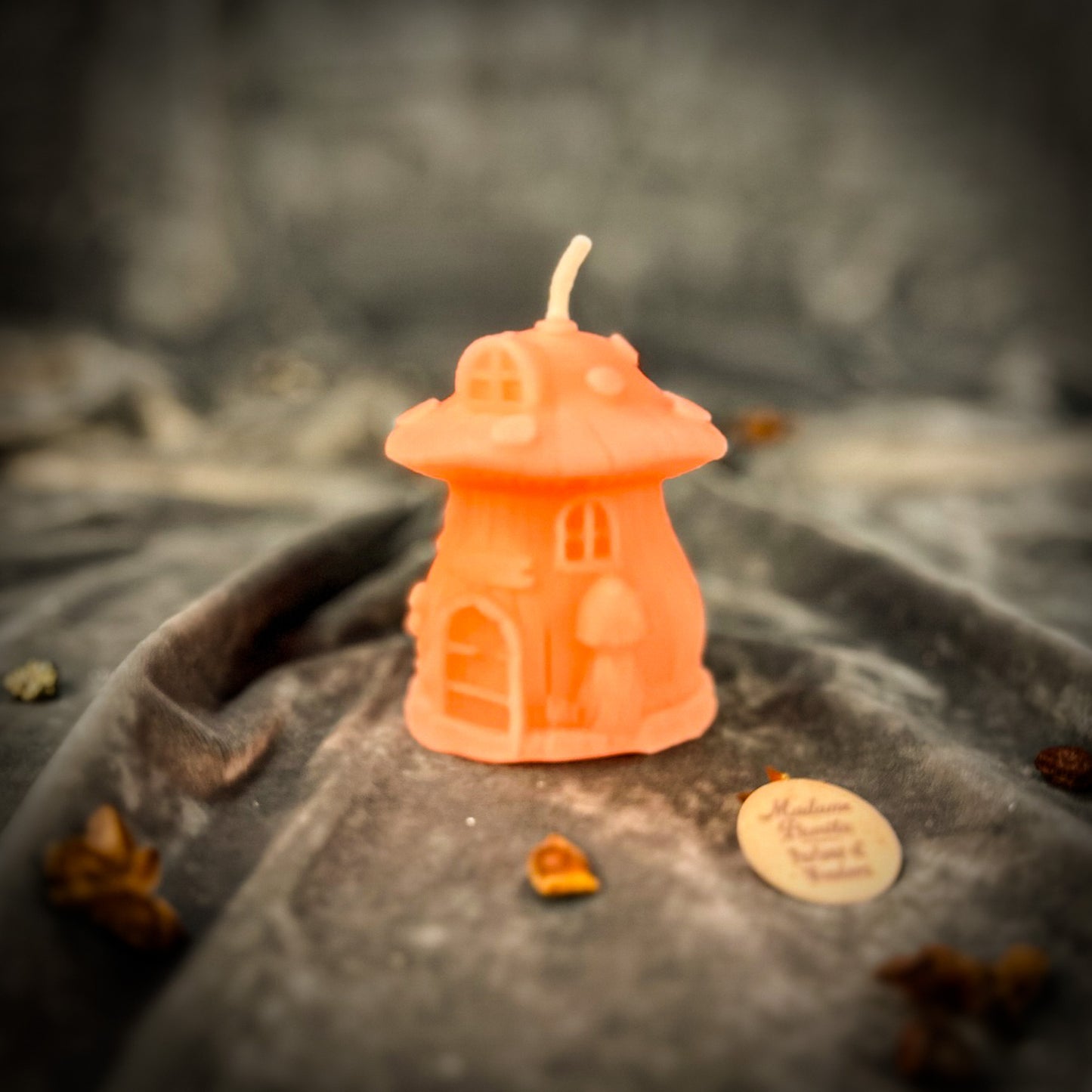 Pink Fairy Hut Candle 
