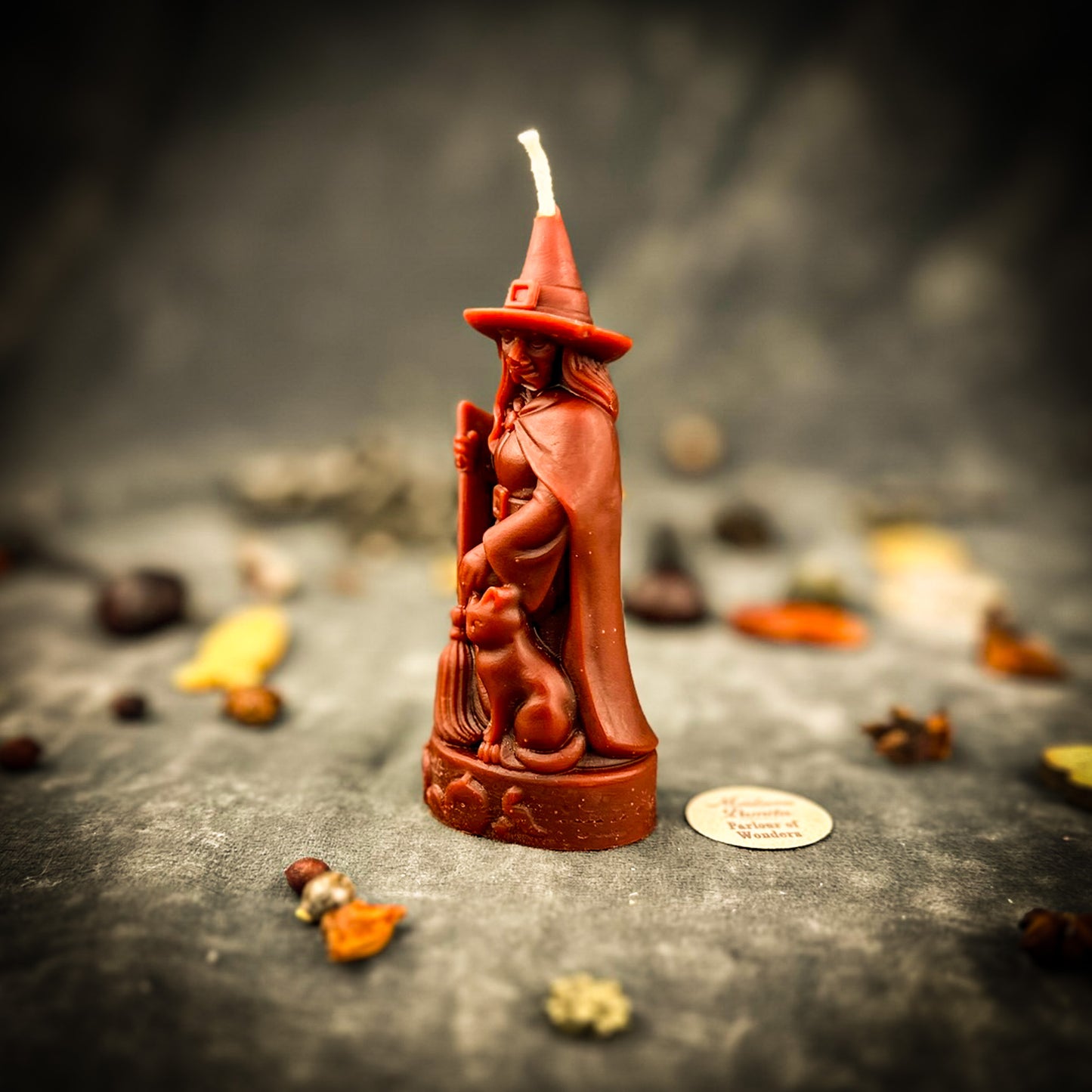 Beeswax Crone Witch Candle Spell Kit - Elder Wisdom & Empowerment Magic