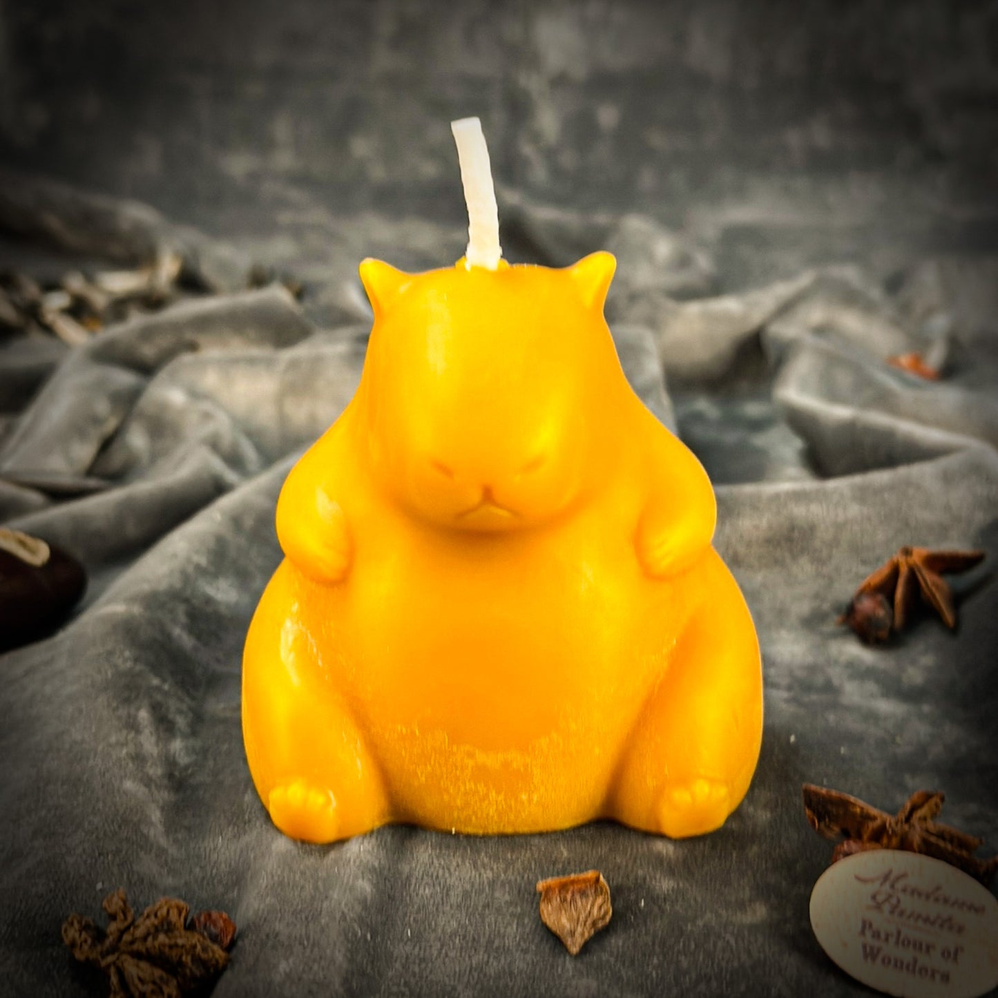 Capybara Candle Yellow