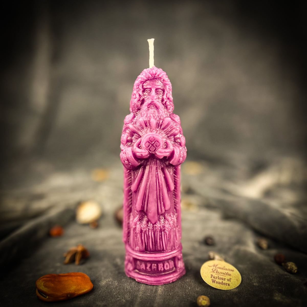 Beeswax Dazhboh God Spell Candle | Prosperity, Generosity & Growth