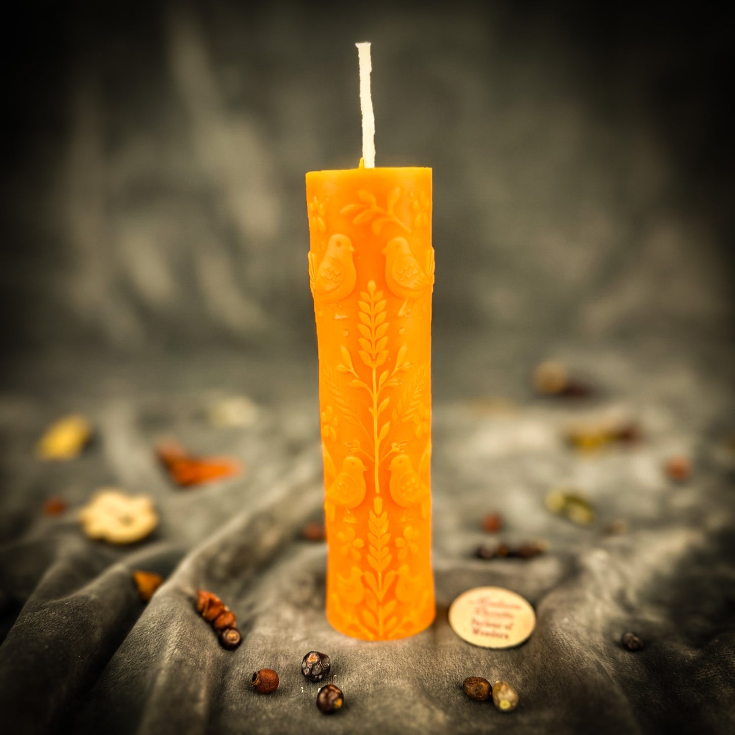 Orange Derevo Zhyttya Tree of Life Candle 