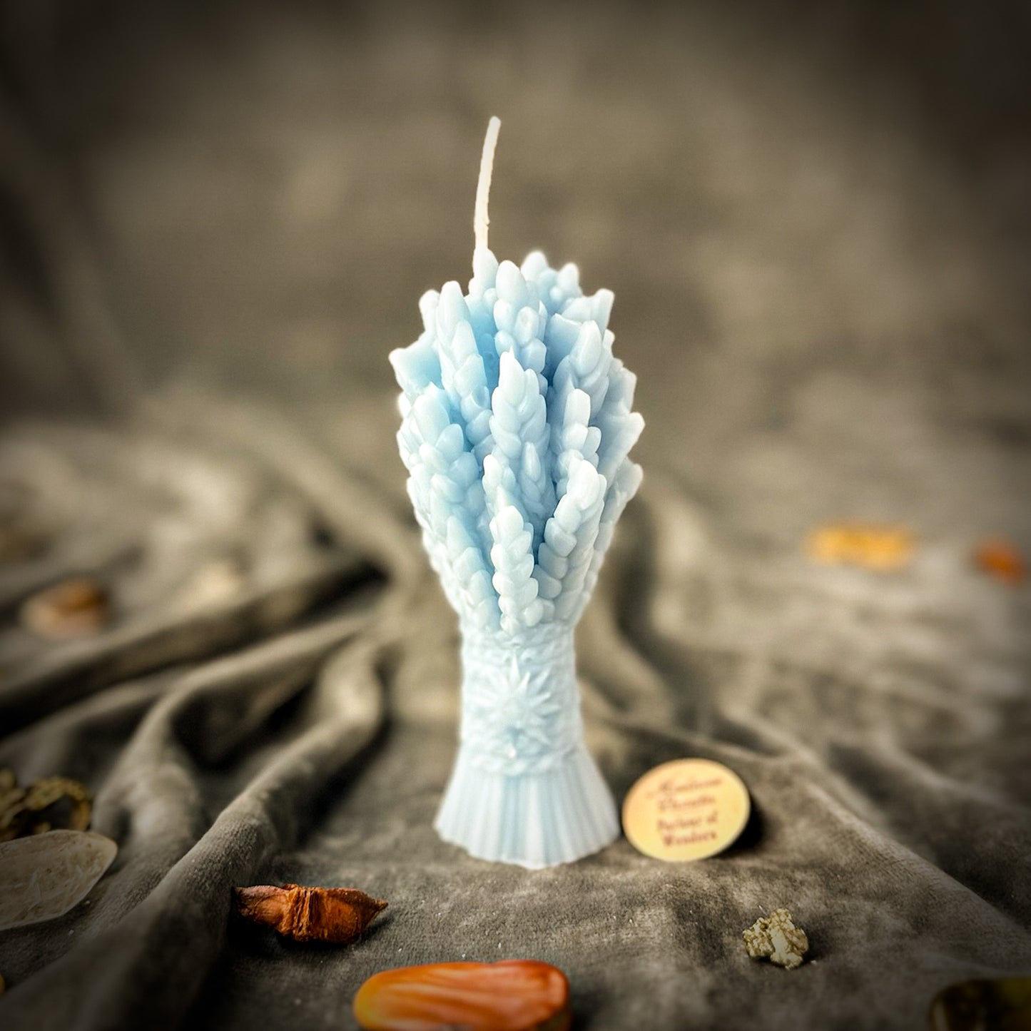 Blue Didukh Spirit Spell Candle