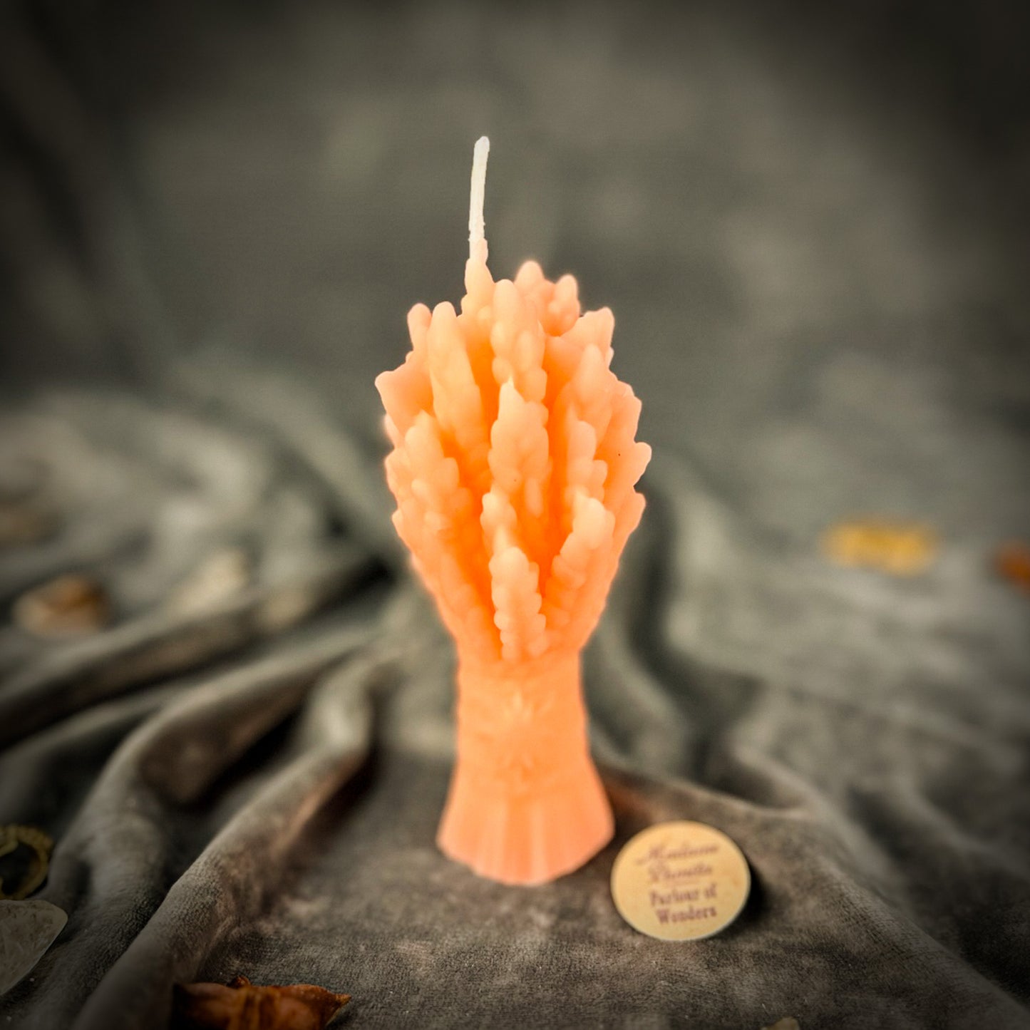 Pink Didukh Ancestor Spirit Candle