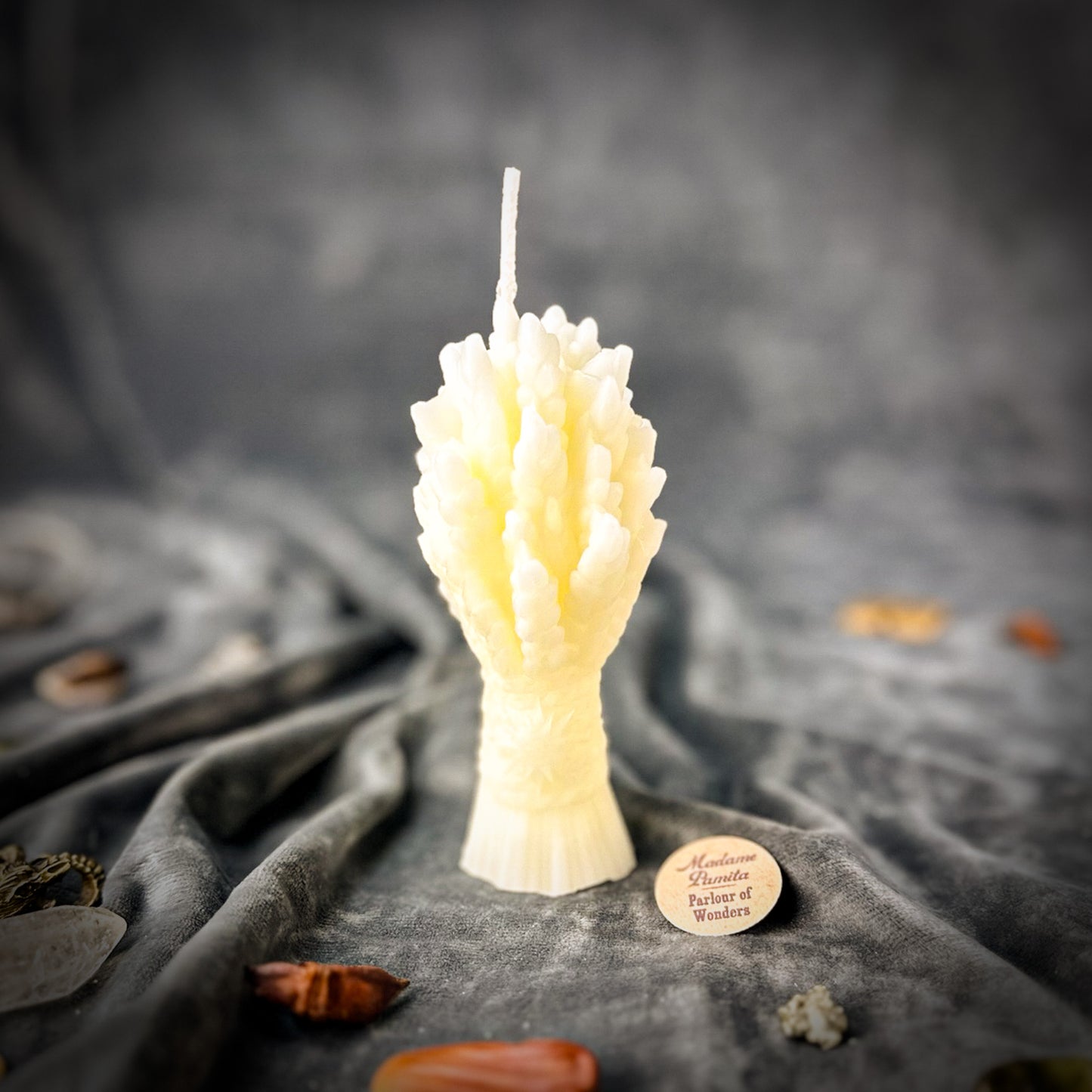 White Didukh Spell Candle