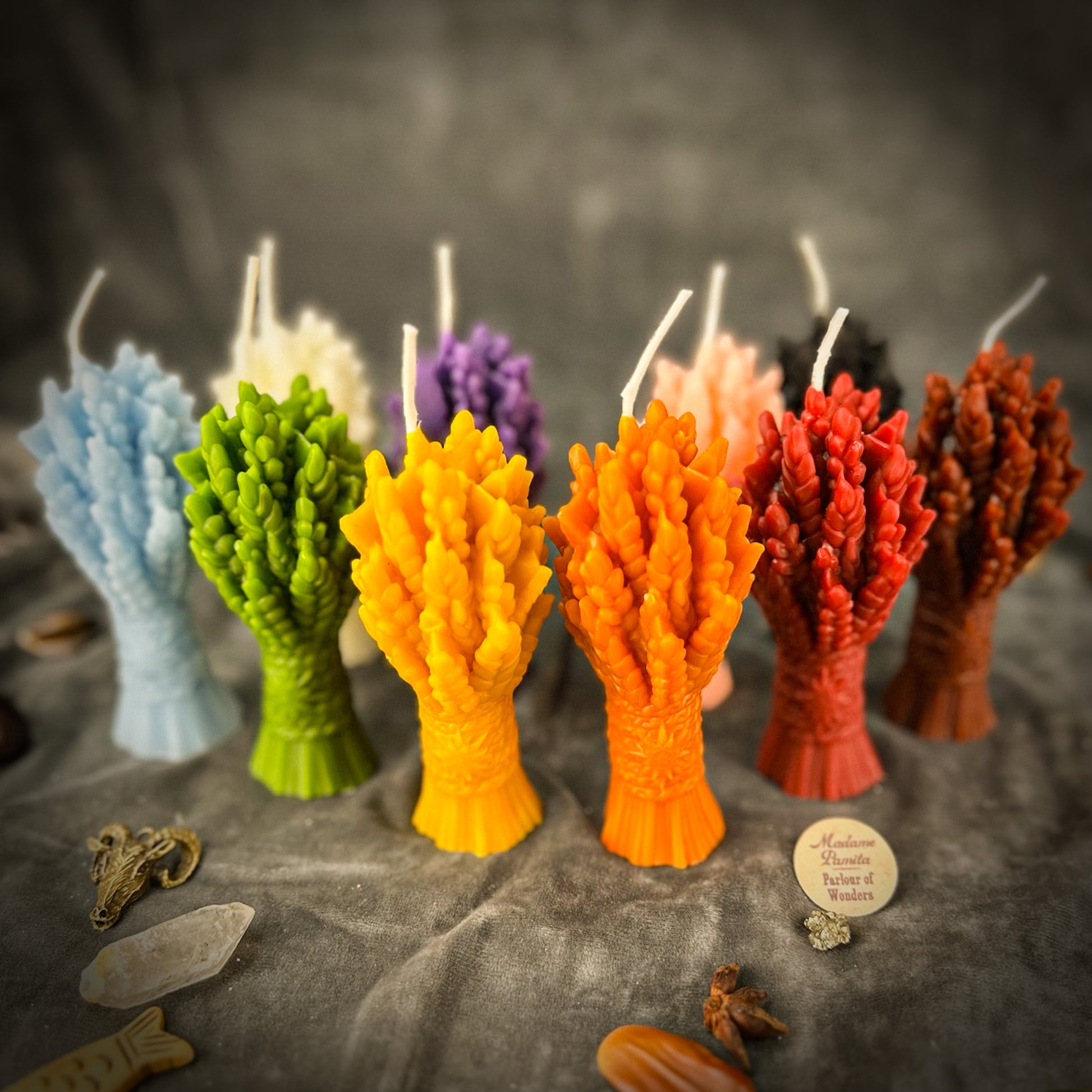 Beeswax Didukh Ancestor Spirit Spell Candle