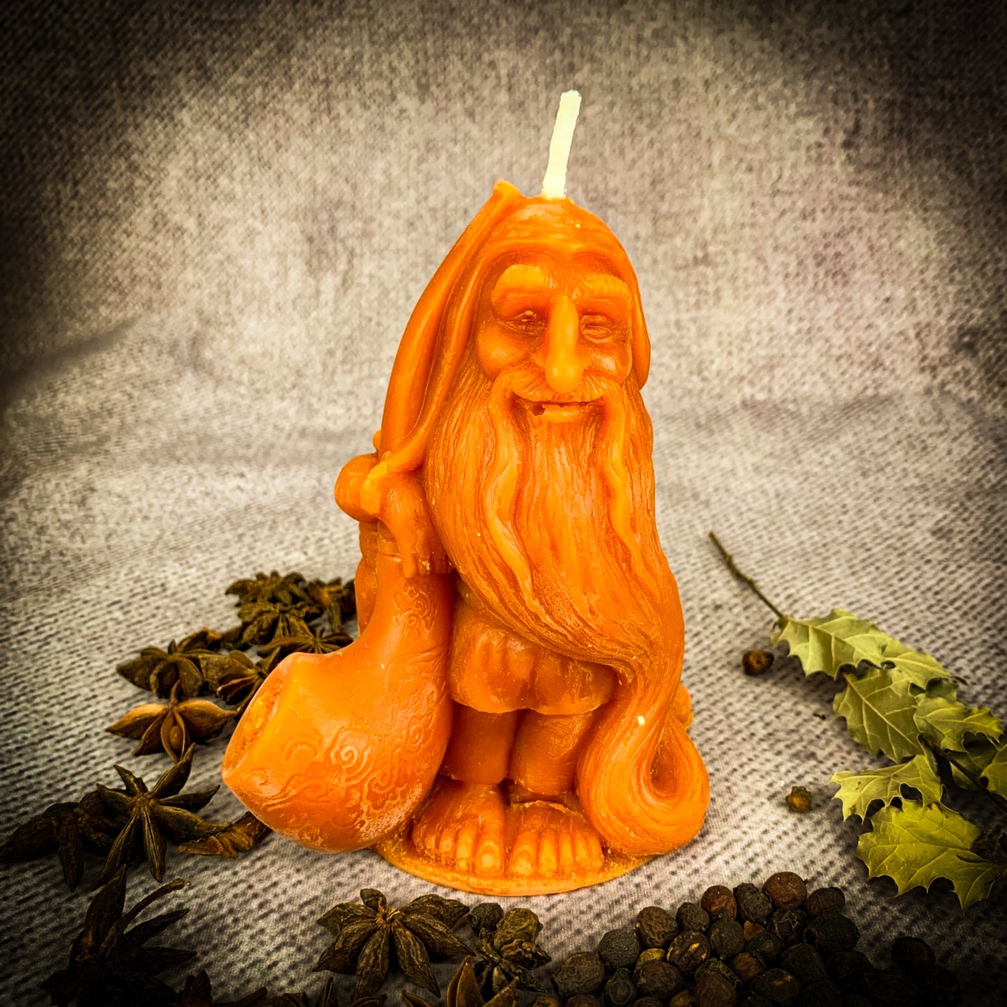 Orange Domovyk Candle Spell Kit