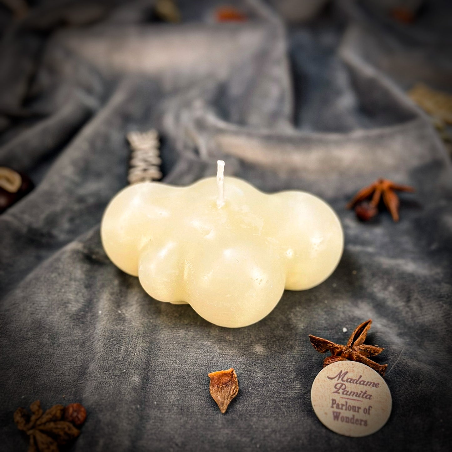 White Cloud Candle 