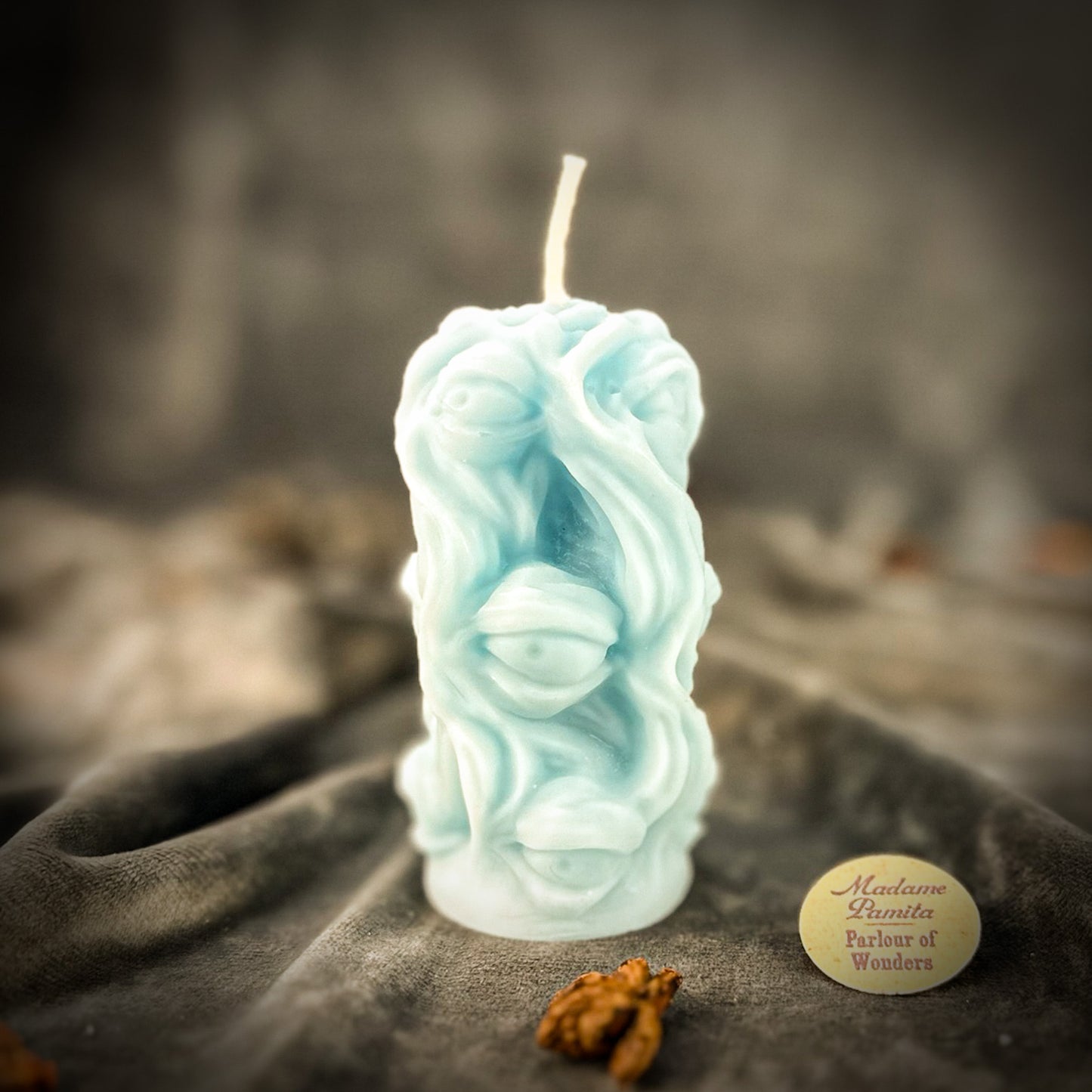 Blue Evil Eye Spell Candle