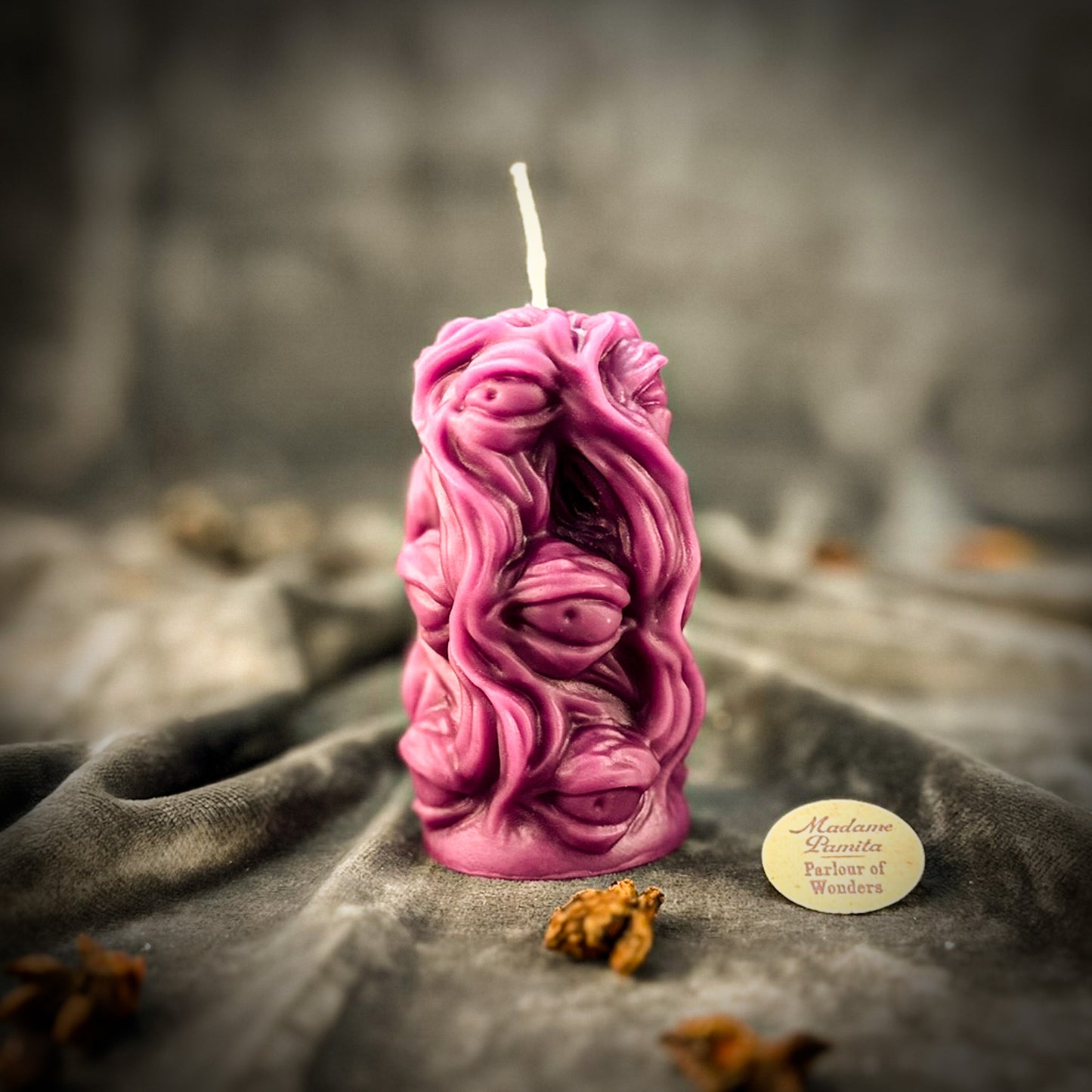 Purple Evil Eye Protection Candle