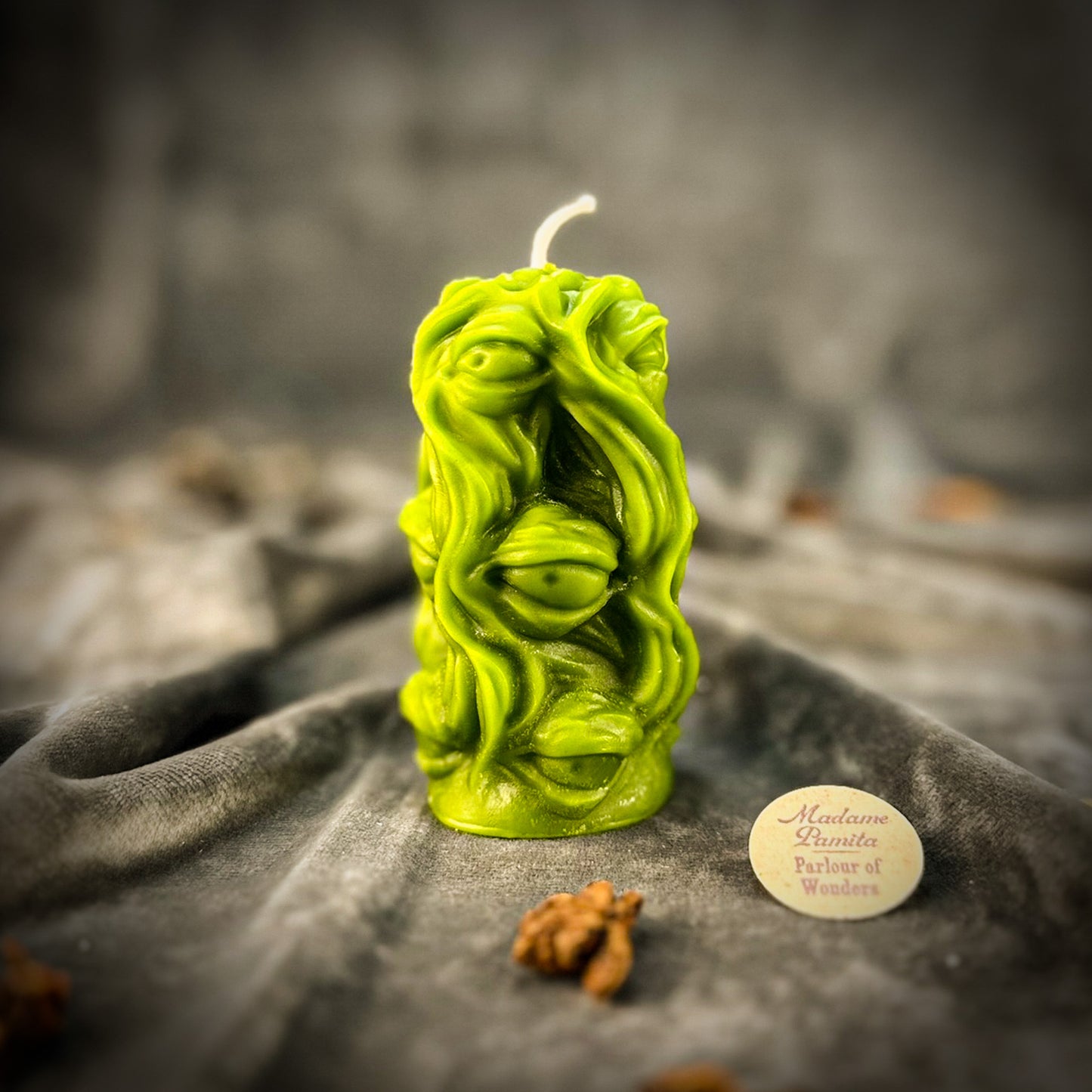 Green Evil Eye Spell Candle 