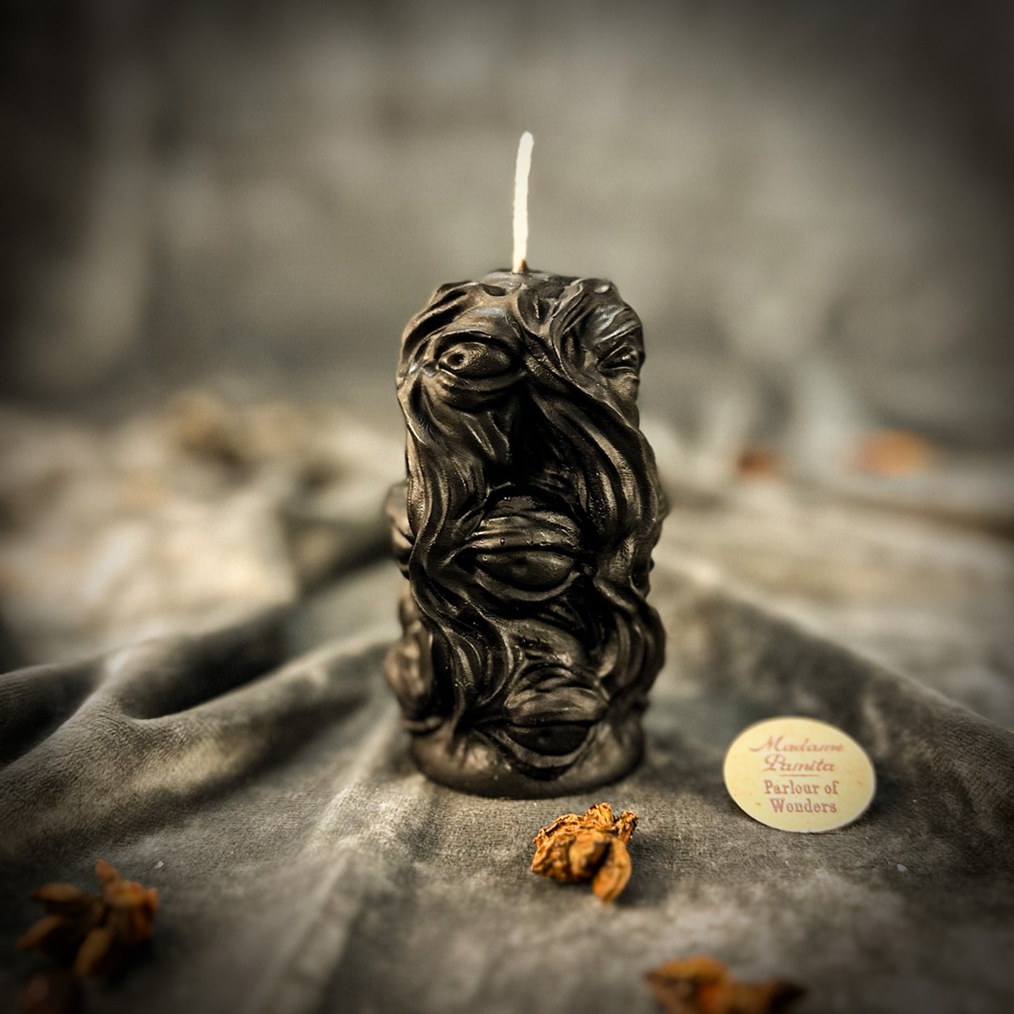 Black Evil Eye Protection Candle 