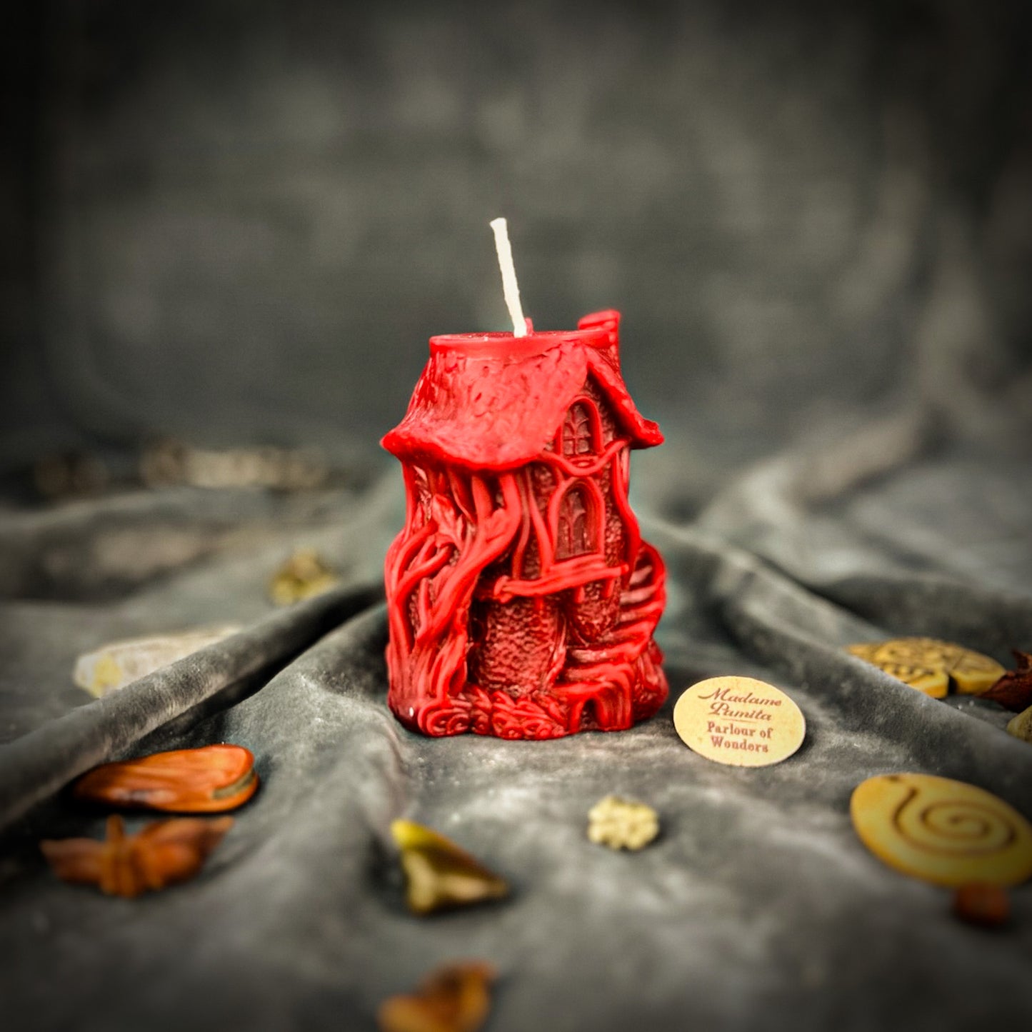Fairy Apartment Red Candle