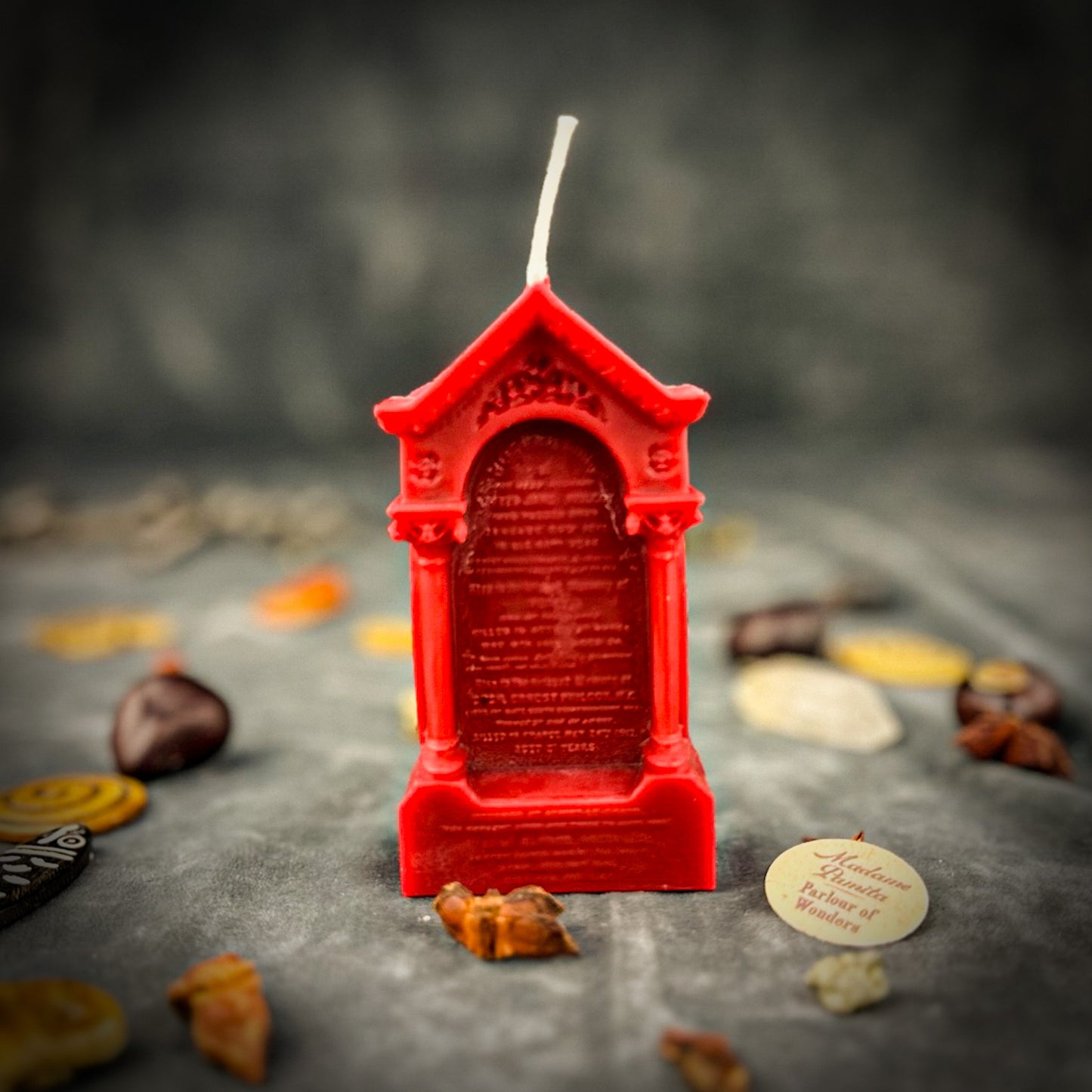 Graveyard Candle Red 