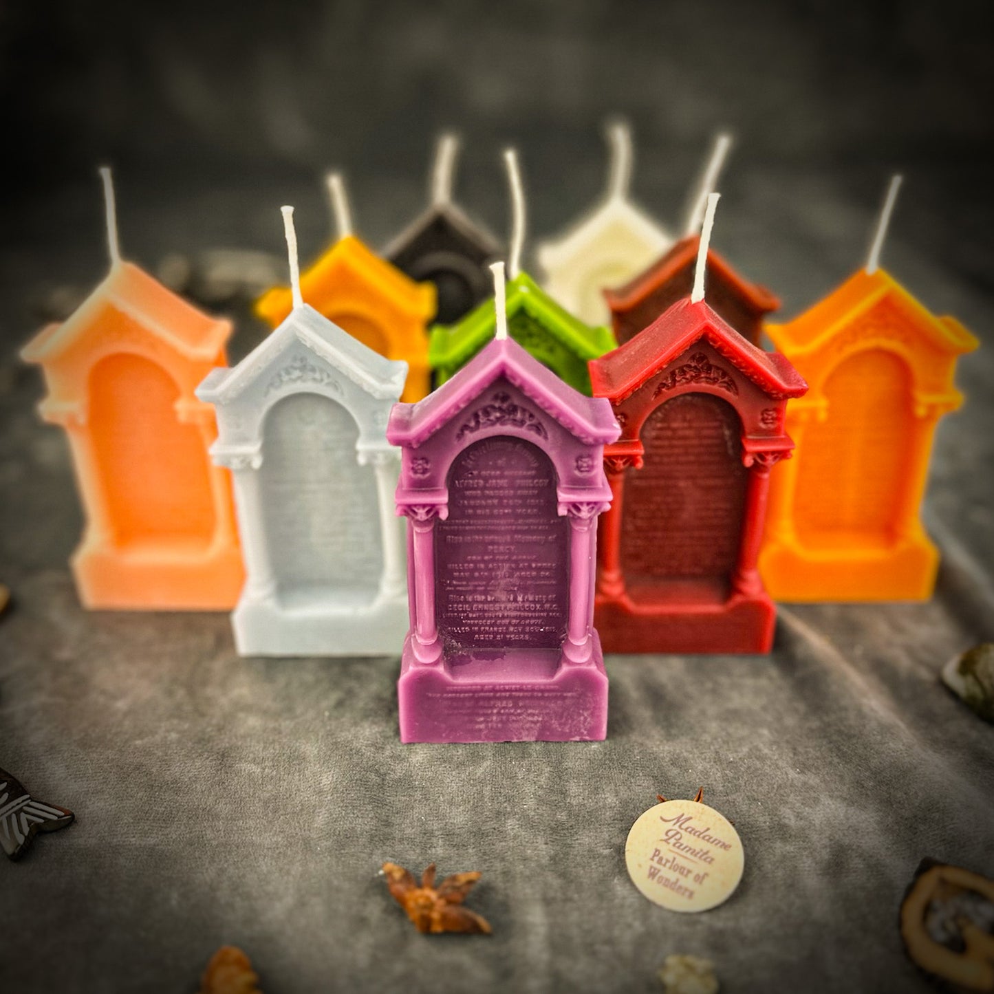 Beeswax Graveyard Spell Candle