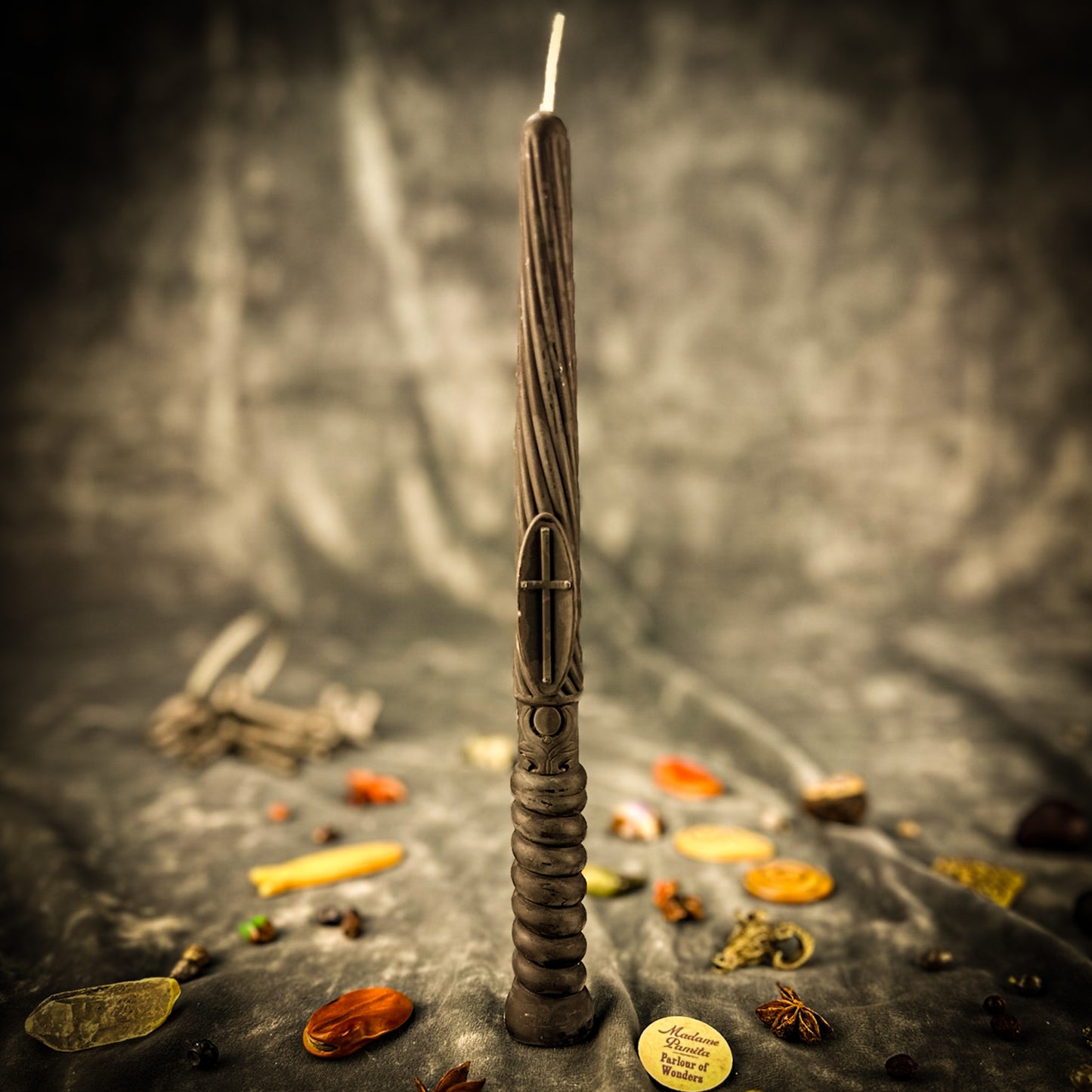 Black Candlemas Protection Candle