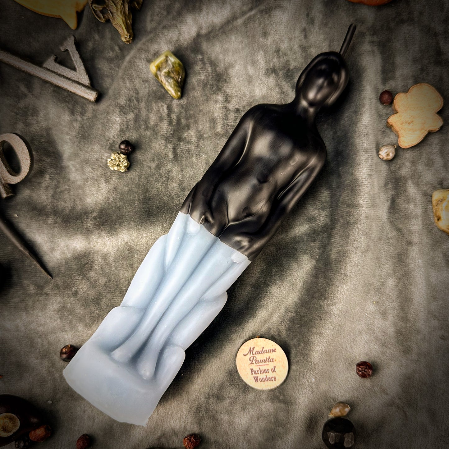 Blue Reversing Human Candle 